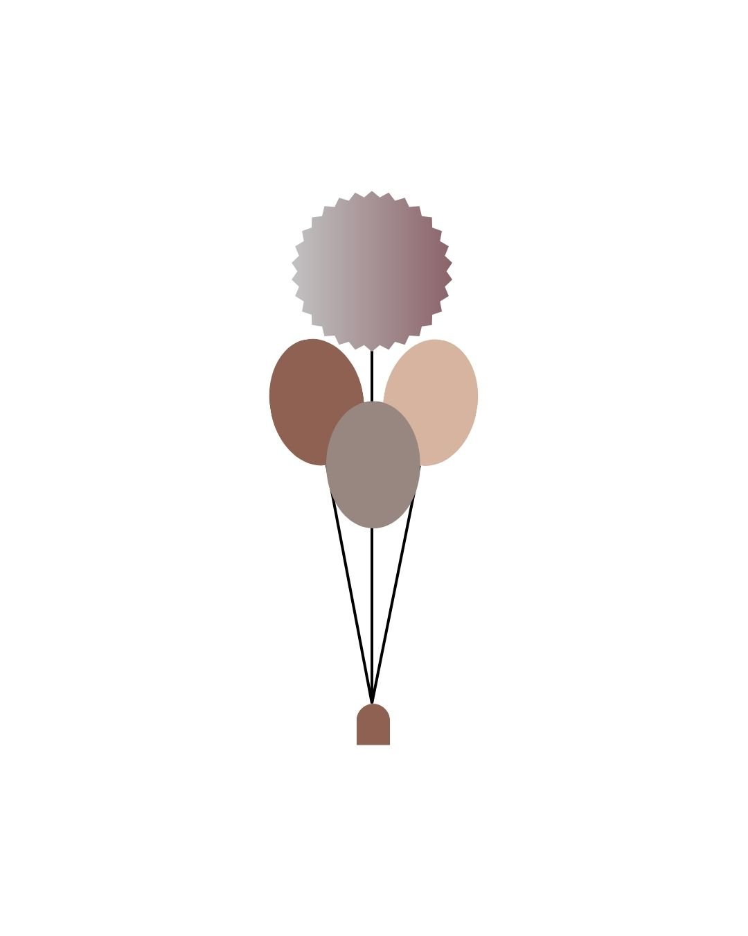 3 and foil balloon bouquet.jpg
