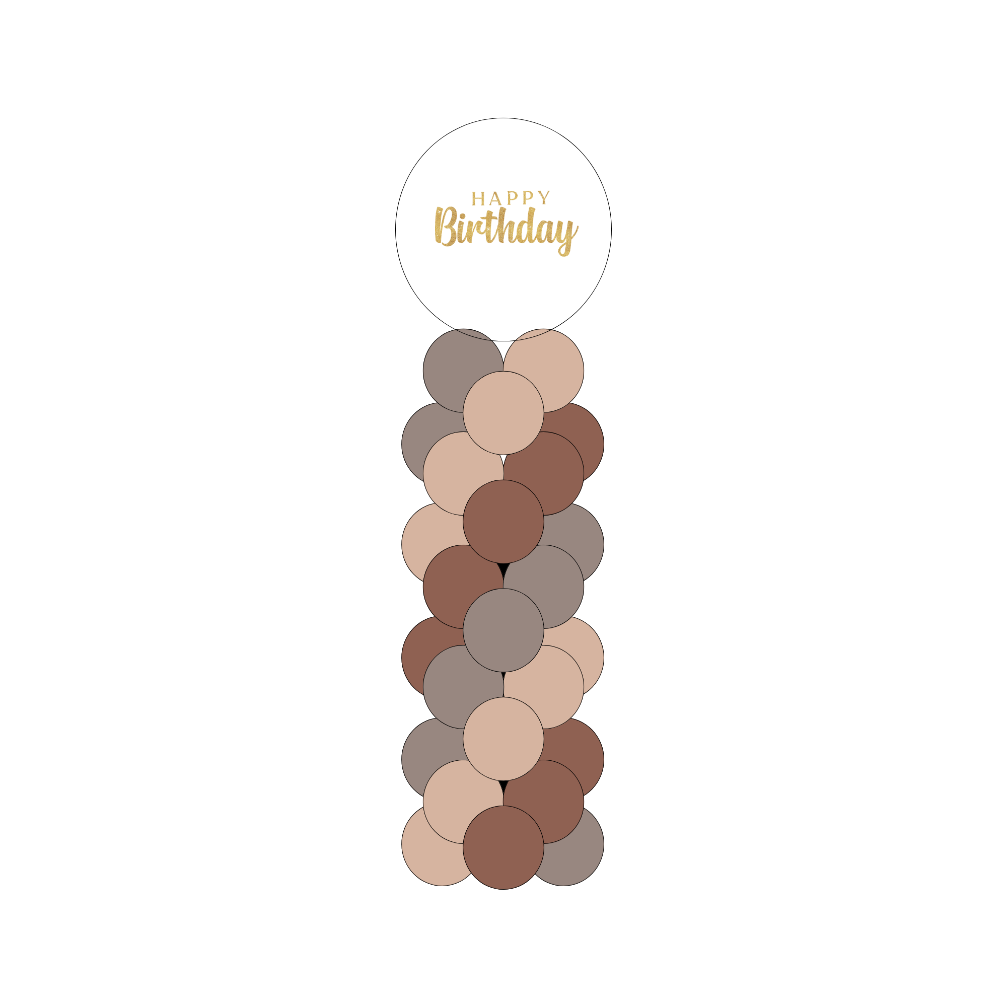 Classic Balloon Column