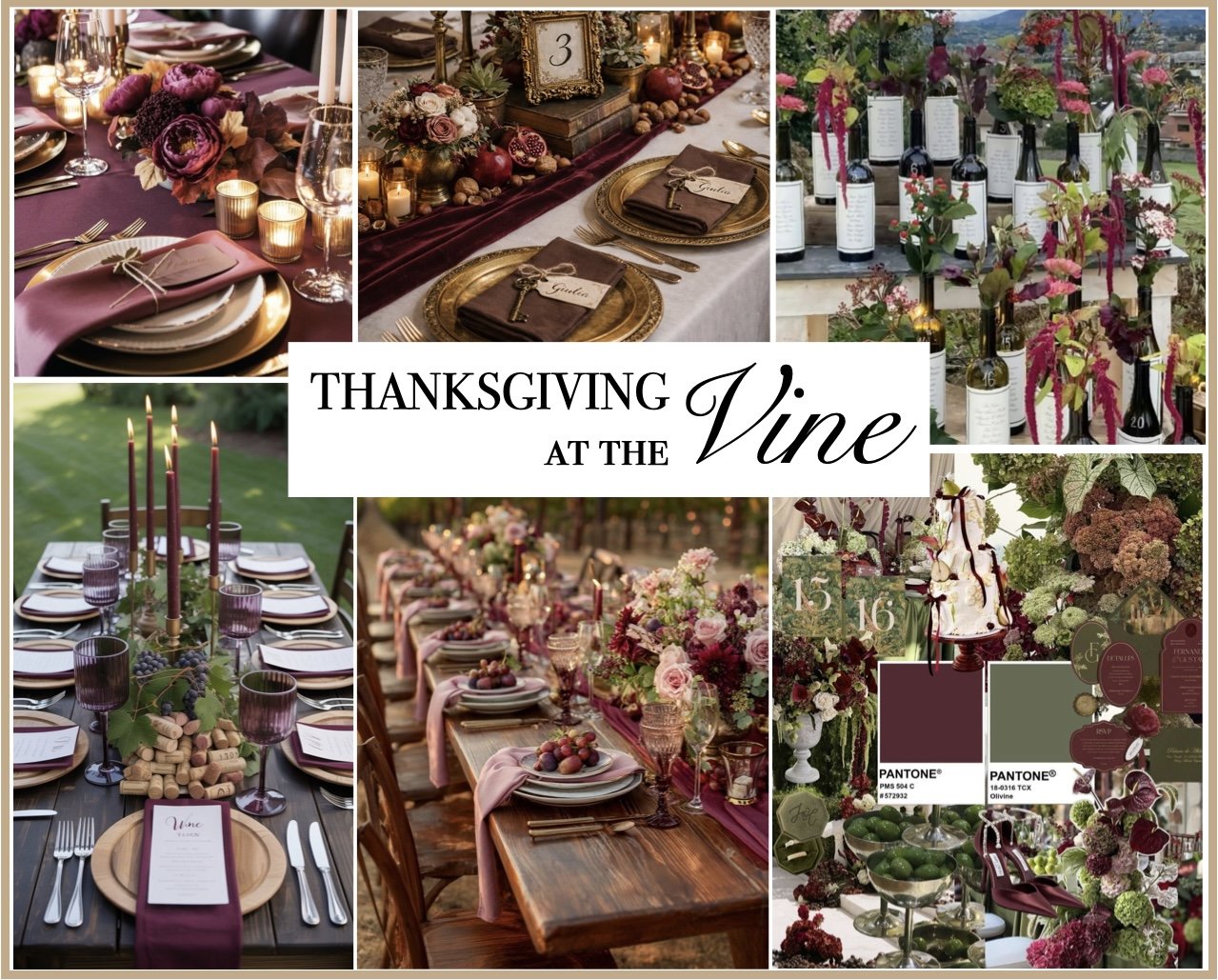 Thanksgiving at the vine