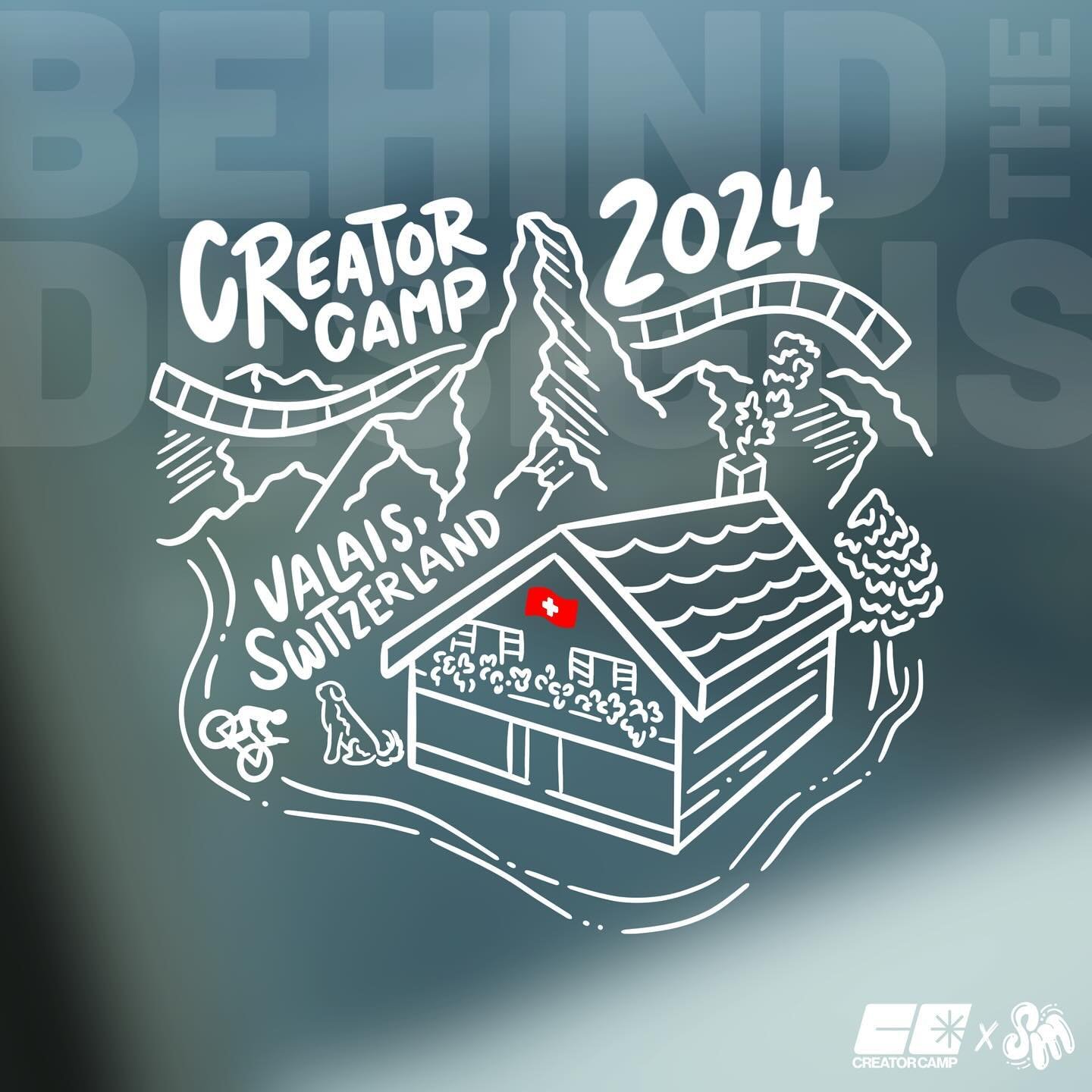 Say hello to the Swiss Creator Village Hoodie design for Creator Camp 2024 :)

Another *incredible* event that took place just this past September was the Creator Camp Summit, but this time, in Switzerland!!! All attendees got to take home a special 