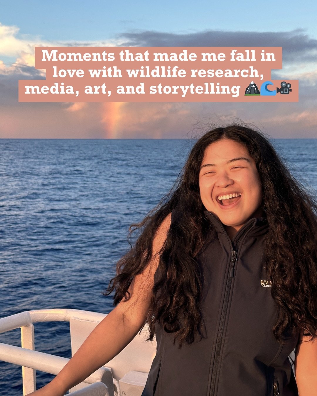 Happy earth day from a gal trying her best to do science, tell stories, and make more people fall in love with the planet and feel like they are a part of something big 🌏💚

post very much inspired by @eugreenia 🌿