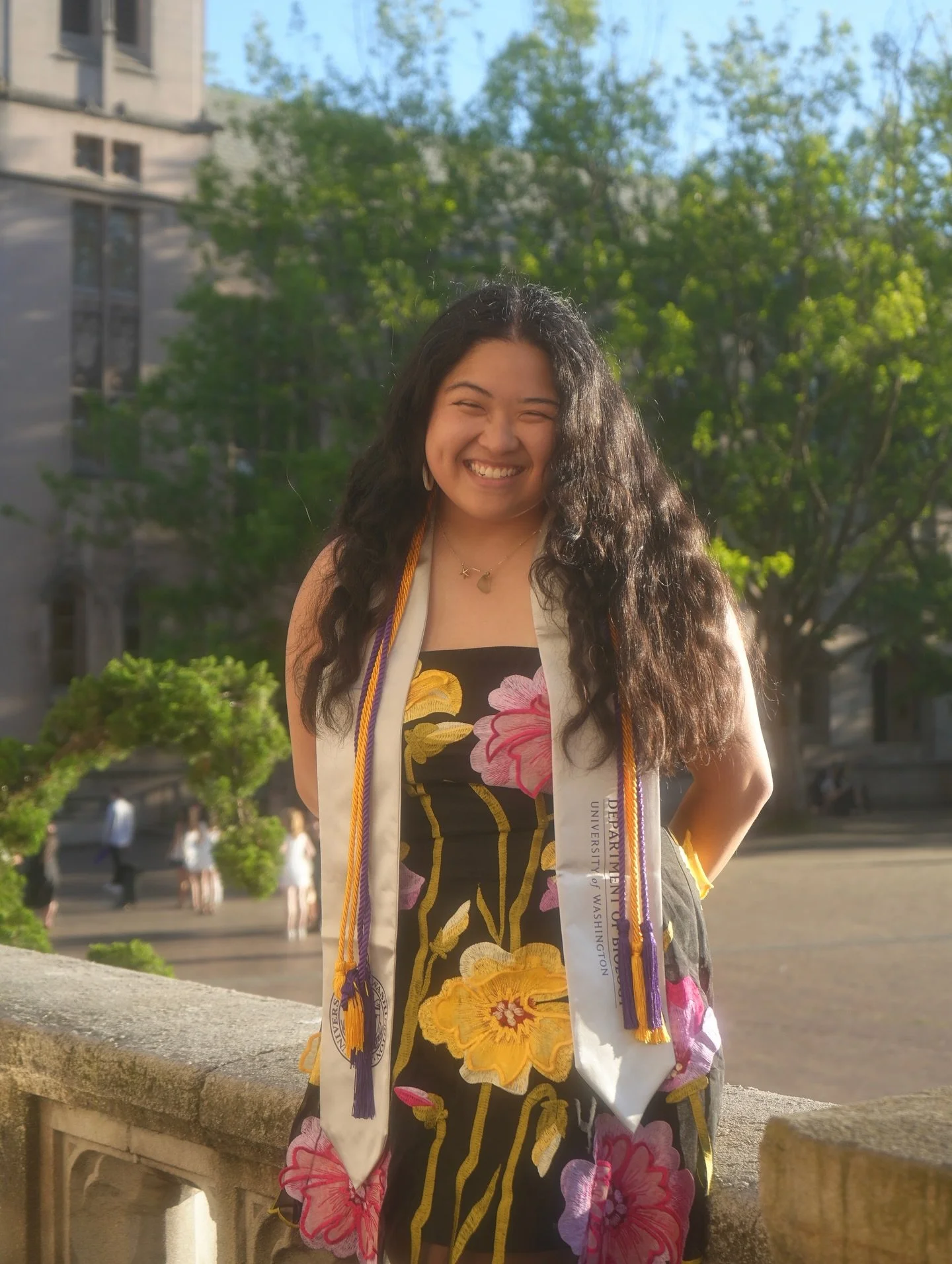 no more homework in the meantime 💜💛

6 months after officially finishing classes for my BS in Ecology, Evolution Conservation Biology, Marine Bio Minor, with interdisciplinary honors in December, I&rsquo;m so thankful to celebrate with loved ones a