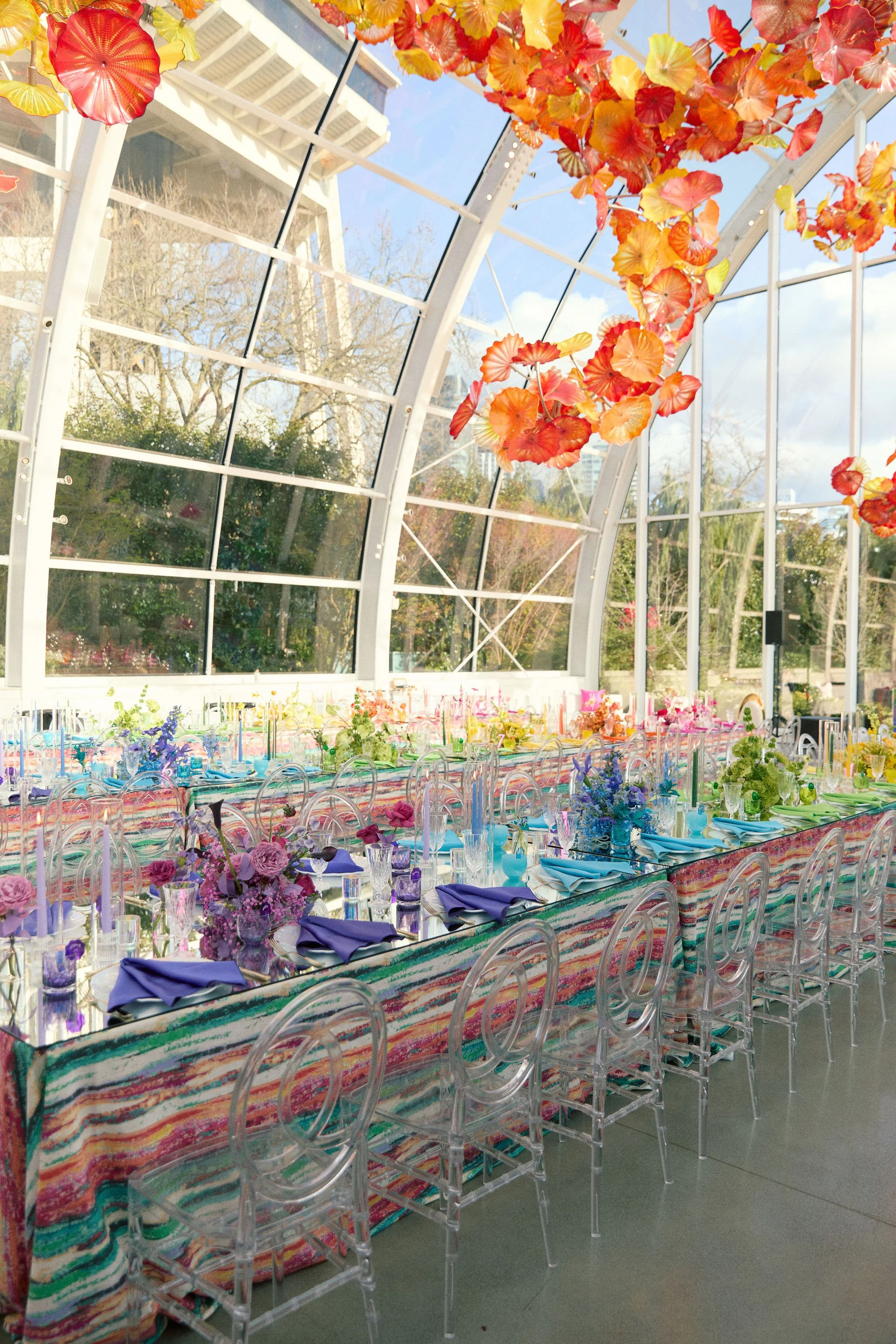 Forty in Full Color Rainbow-themed Birthday Party