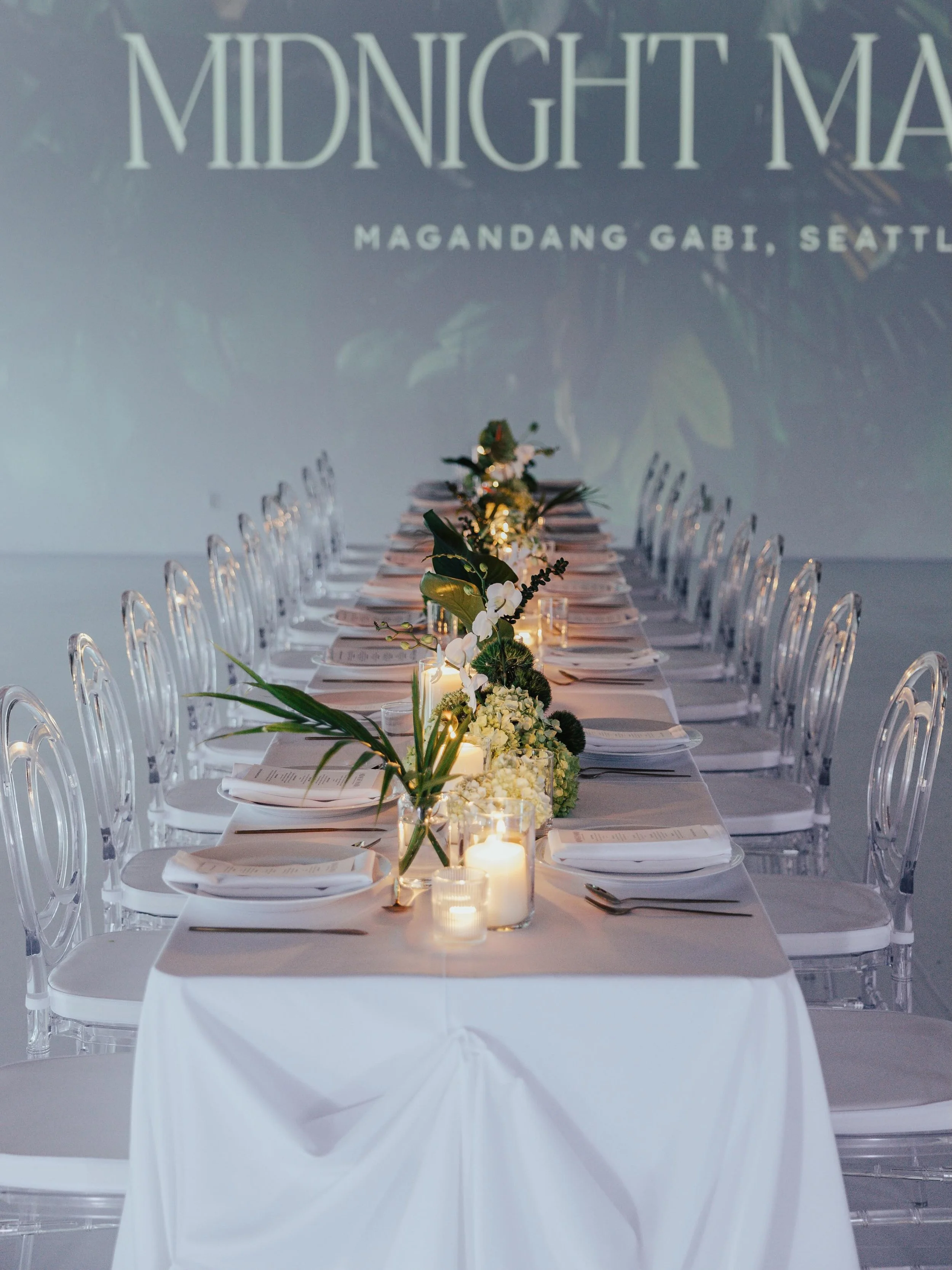 🇵🇭 An immersive, intimate Filipino dinner experience &mdash; moving screens, candlelight, synchronized plates and so much more. Proudly produced by GIAN ✨ for @suite_j_catering, captured by @stevenzhangphoto.

2 seatings with 5 courses for 100 seat