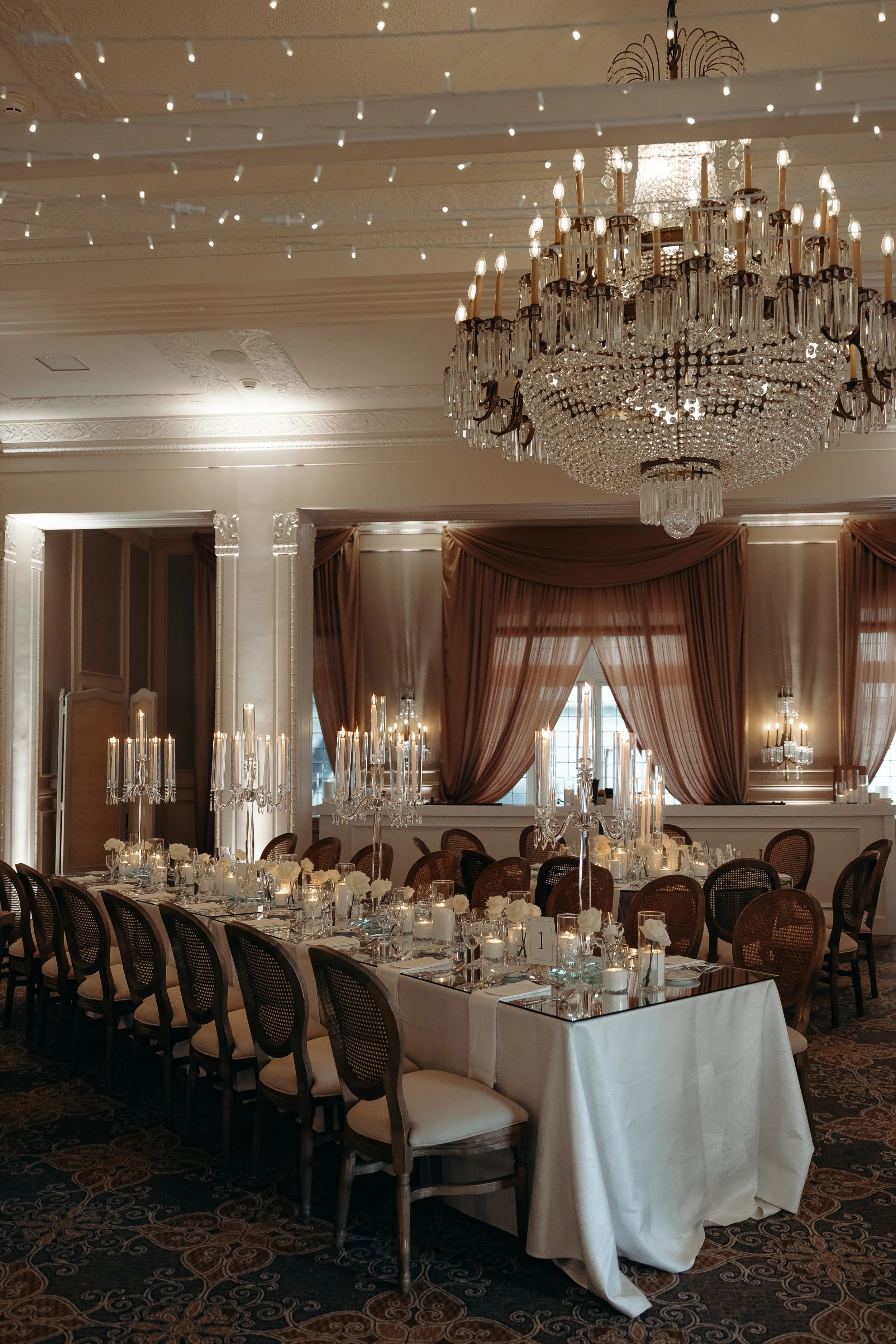 A Candlelit minimalist Fairytale wedding