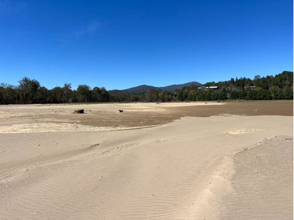 image of WWC Farm covered in sediment after Hurricane Helene