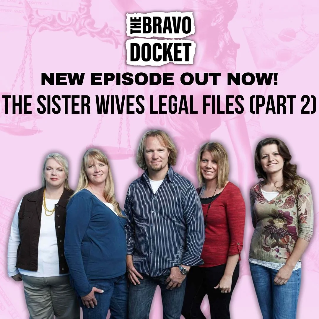 We’re back for part two of our Sister Wives deep dive! This week, we’re unpacking the legal twists and turns behind Kody Brown’s unconventional family — from bankruptcy filings and bigamy investigations to the lawsuit that cha