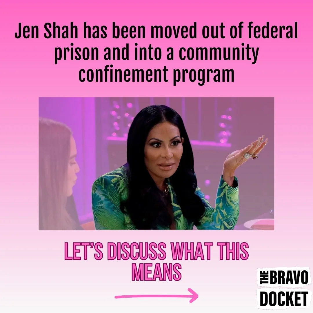 More Jen Shah news - and we haven&rsquo;t even discussed the lawsuit she filed against the prison warden. That is to come.