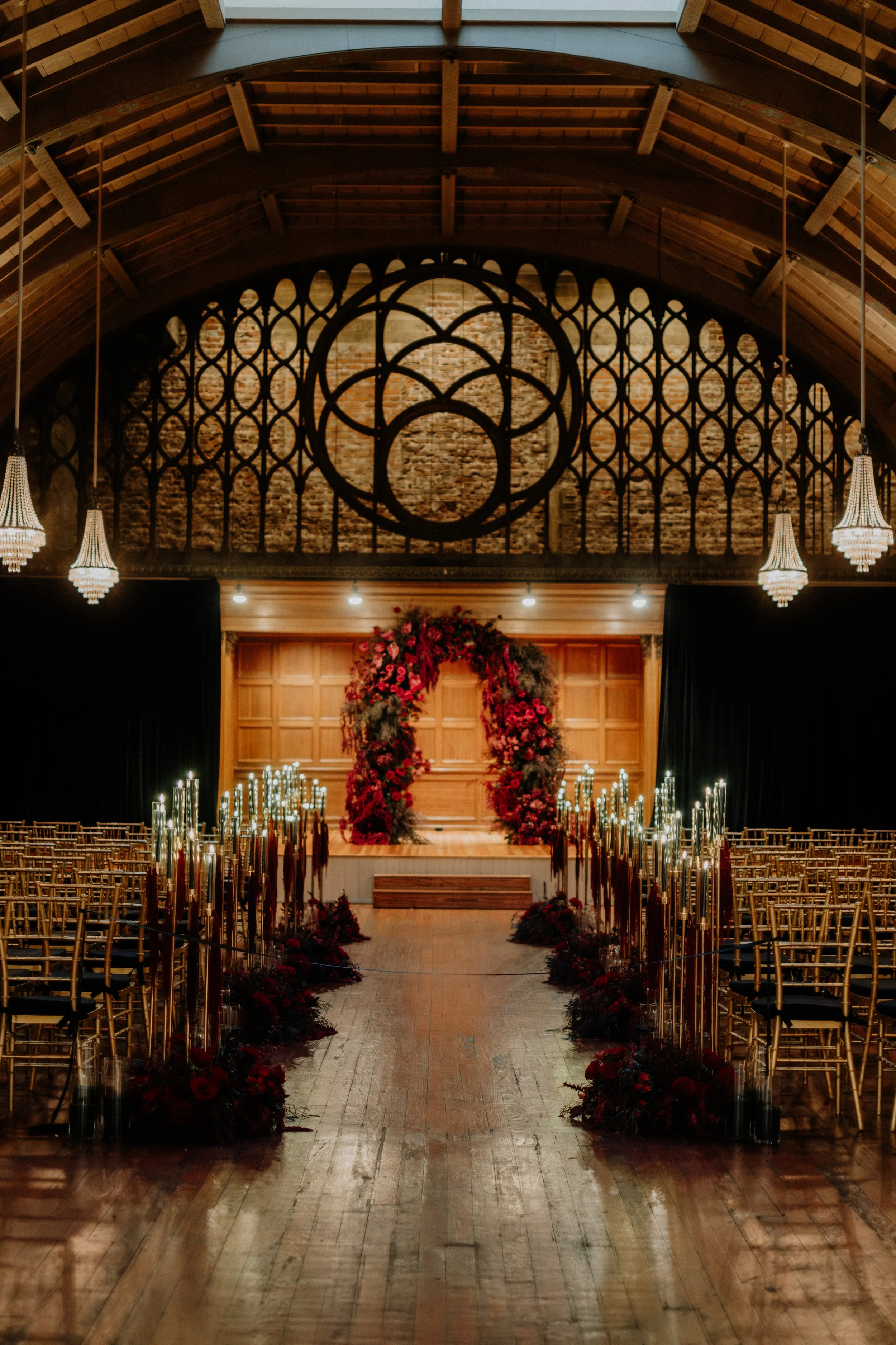 altar long beach wedding ceremony