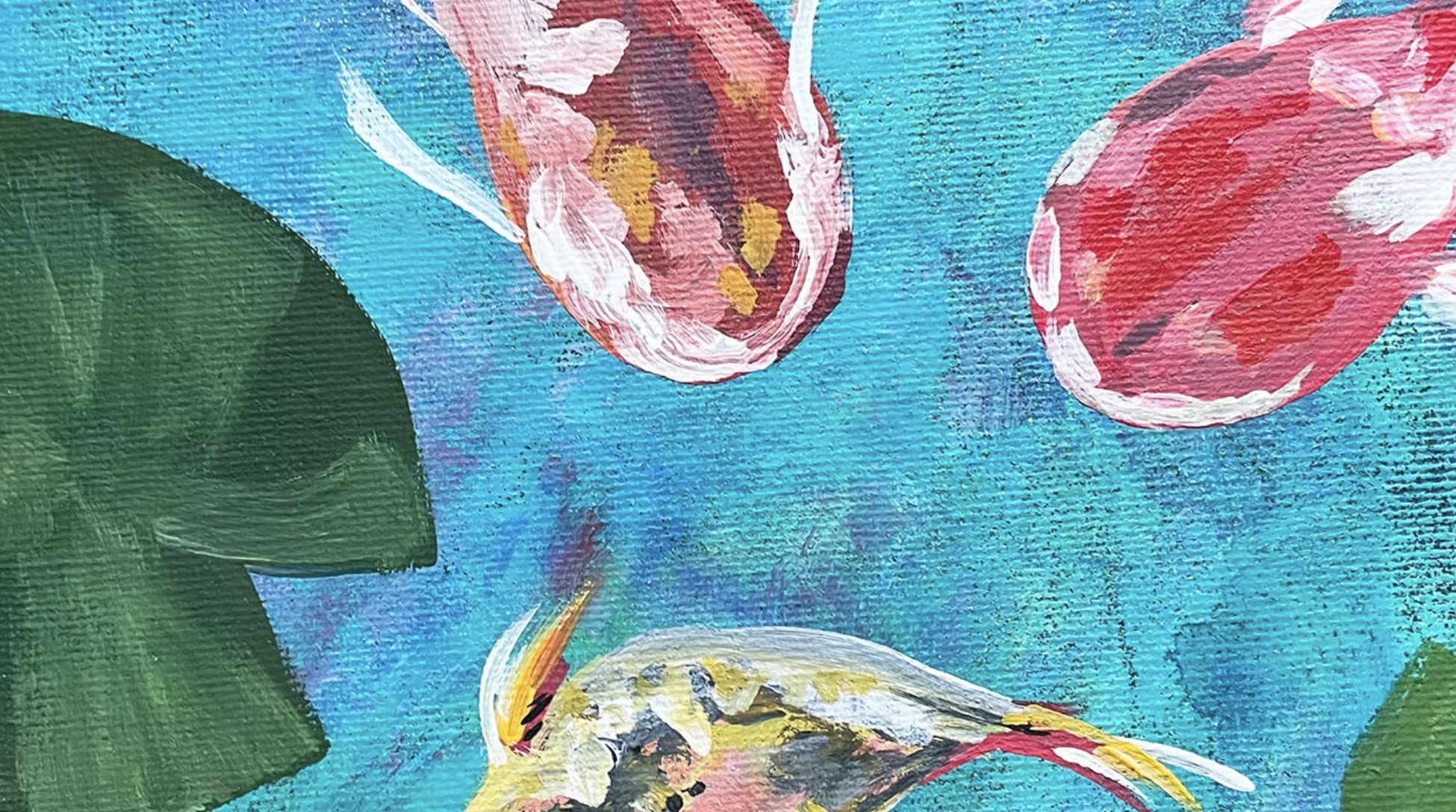 Free Group Paint Along on Zoom 