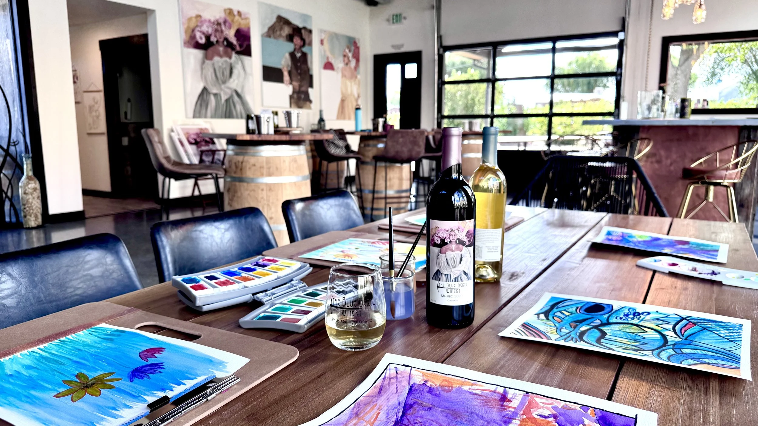 Paint & Sip @ Blue Beryl Winery