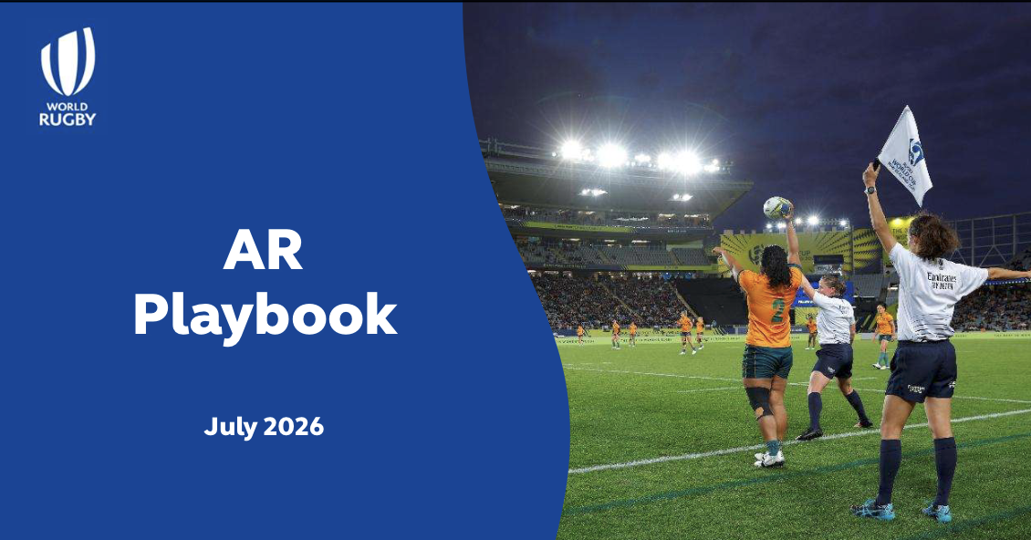 WORLD RUGBY ASSISTANT REFEREE PLAYBOOK