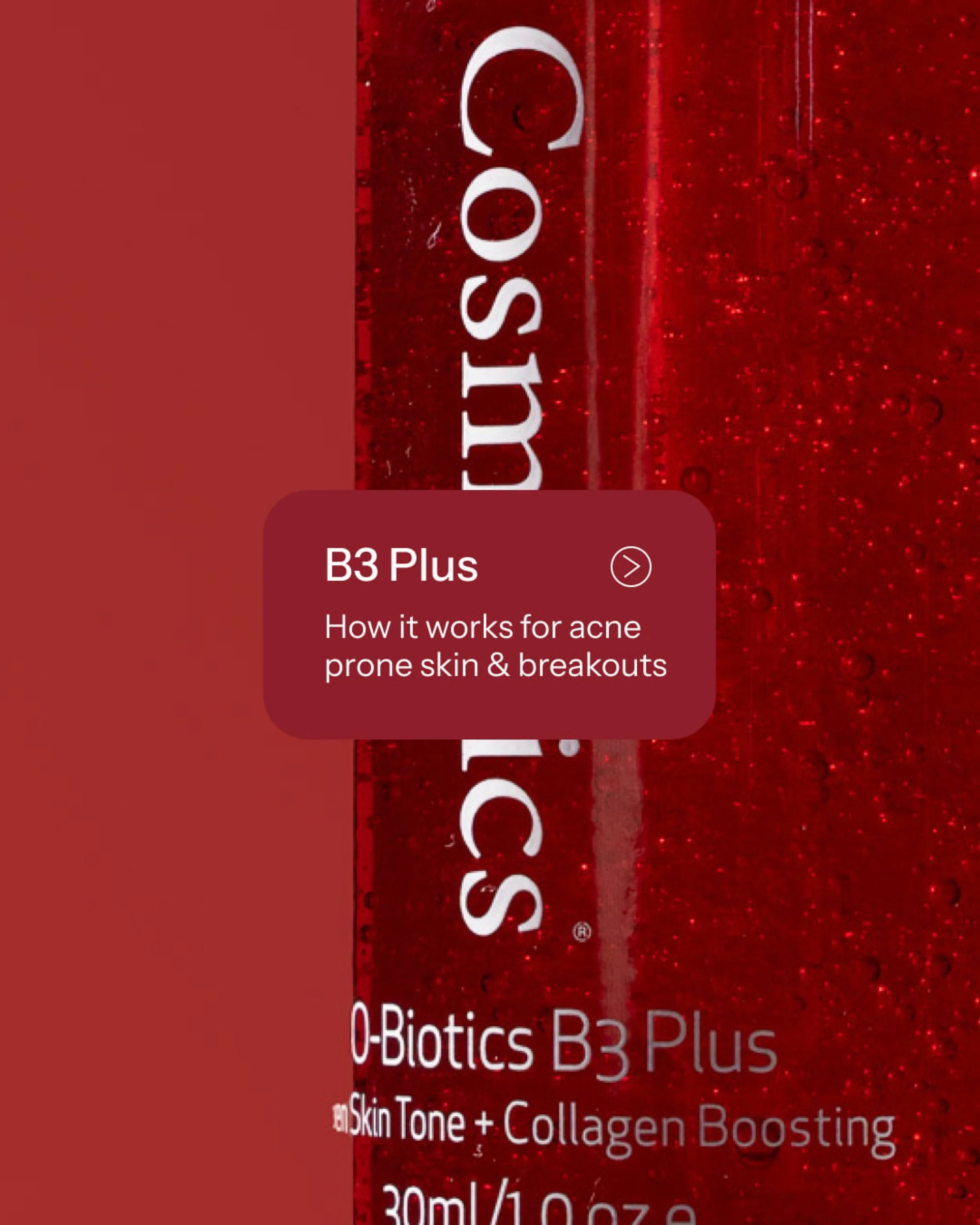 Most of our regulars will know we absolutely LOVE @ocosmedics B3 Plus serum 🌟 
But incase you haven&rsquo;t heard the hype here&rsquo;s the science behind the formula. B3 Plus serum is amazing for all skins, particularly acne and congestion prone.