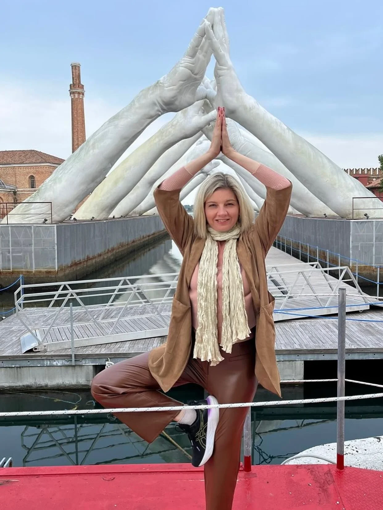 Yoga Group Practice 2.0 &hearts;️ #Yoga #Meditation #Love #Art #Community #Venice