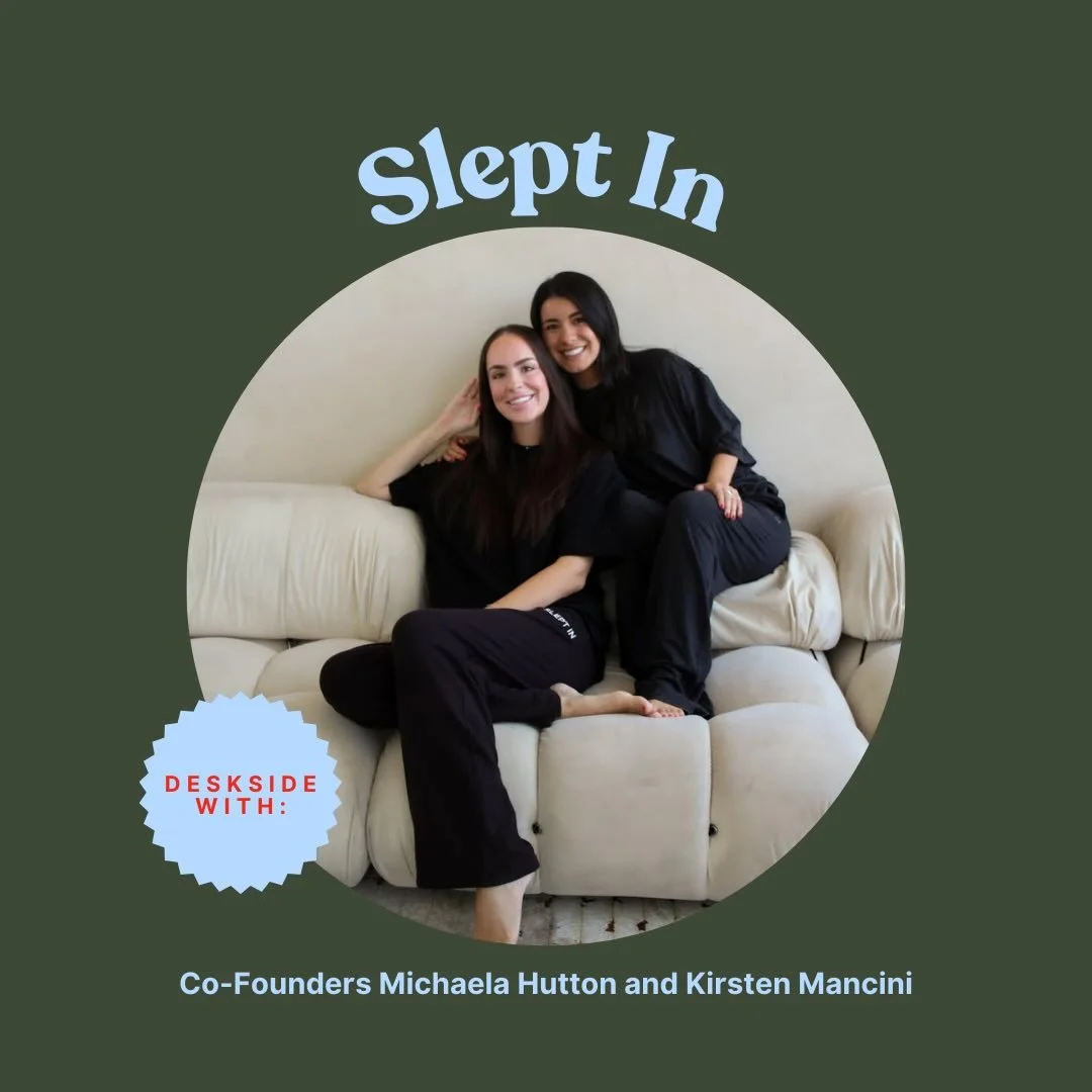 This one is extra special to me (Allison)! Michaela is one of my closest friends, and getting to watch her build Slept In with Kirsten has been one of those full-circle joys that feels both personal and inspiring. What started as a late-night convers