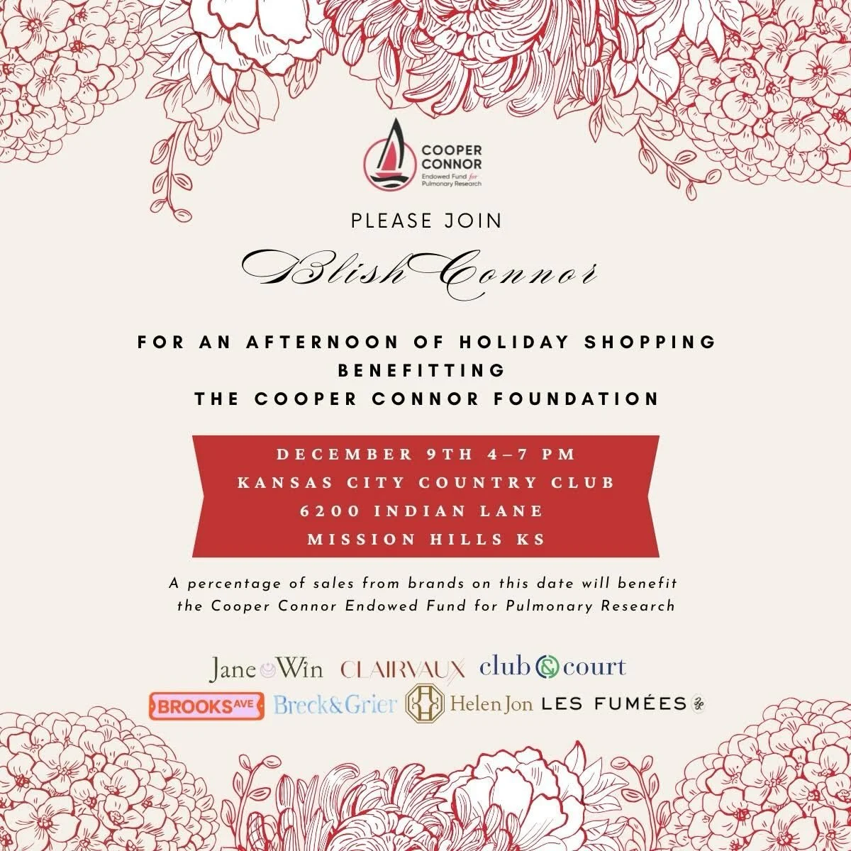 KANSAS CITY! Join us on Tuesday December 9th from 4-7 PM for the best holiday shopping 🛍️