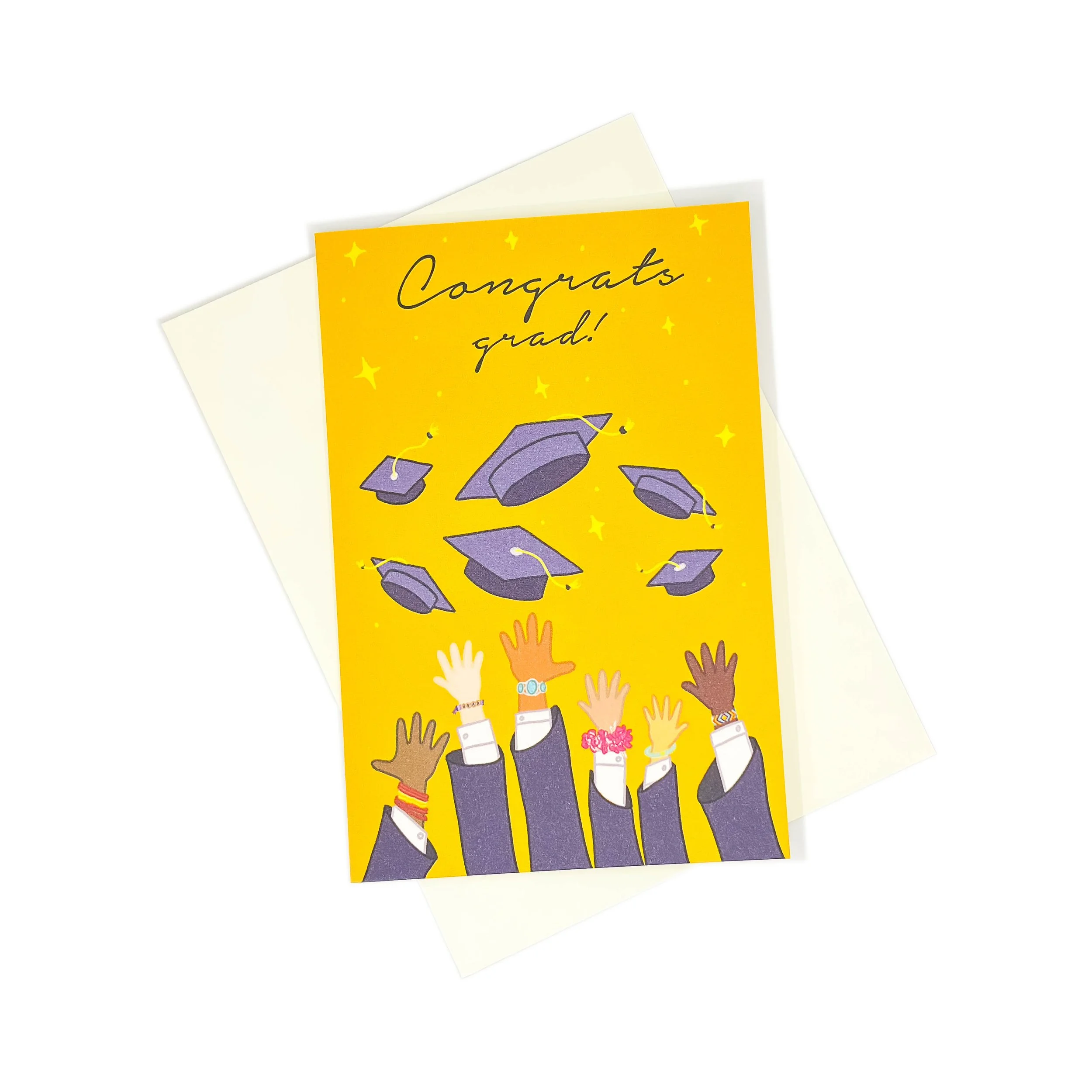 Flying Colors Graduation Greeting Card