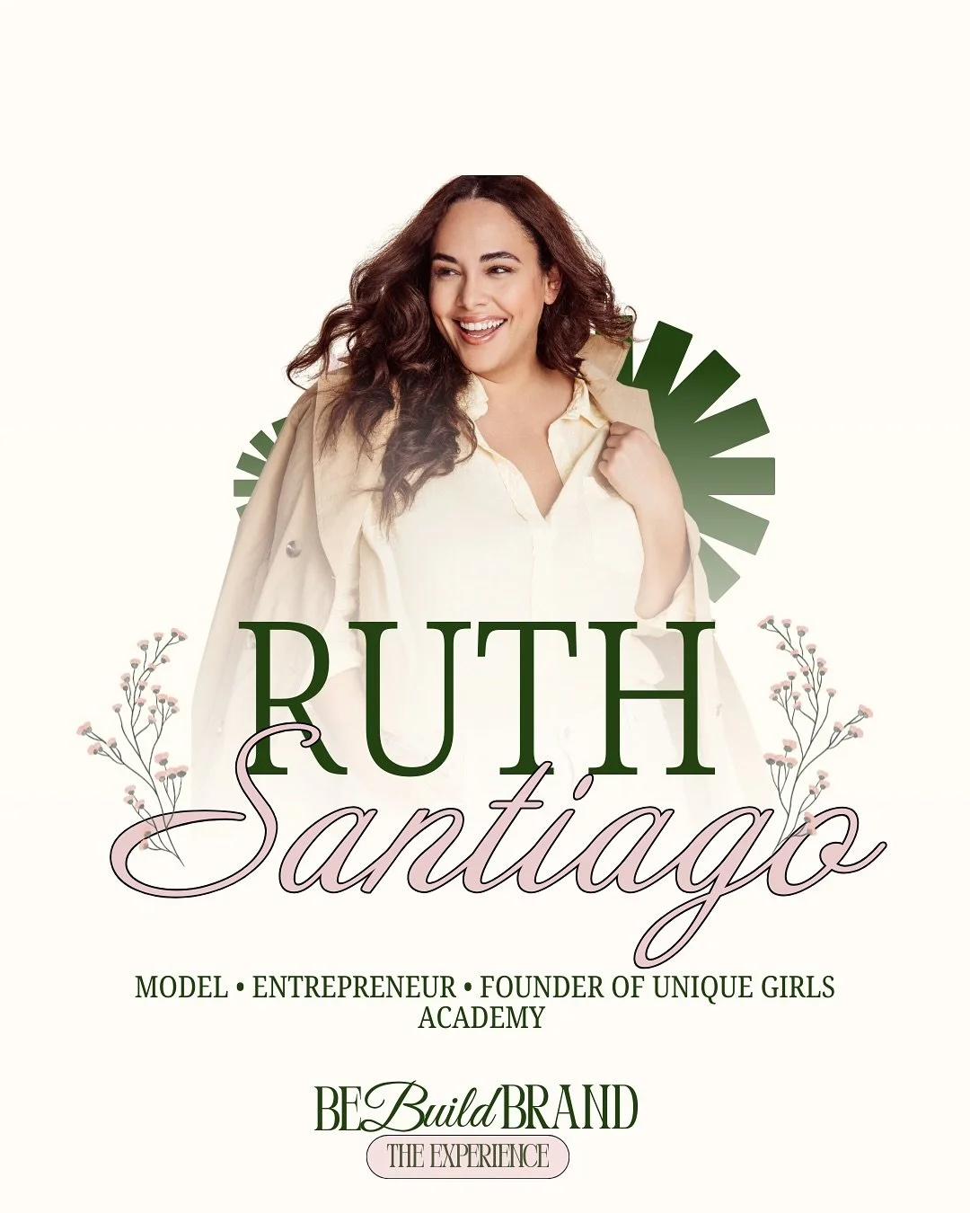 Meet our BBB The Experience panelist ✨

Say hola 👋🏼 to Ruth Leysa Santiago, a professional model, entrepreneur, y founder of Unique Girls Academy an enrichment program dedicated to building confidence, poise, and self-expression in young girls thro