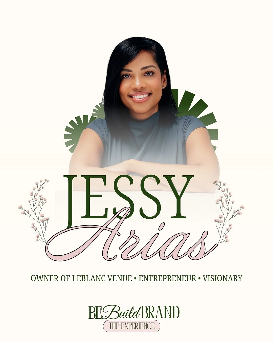 Meet our BBB The Experience panelist ✨

Say hola 👋🏼 to Jessy Arias, owner of LeBlanc Venue one of Tampa&rsquo;s most stunning modern event spaces 💫

Born and raised in New York City to Dominican parents, Jessy has always blended her roots, creativ