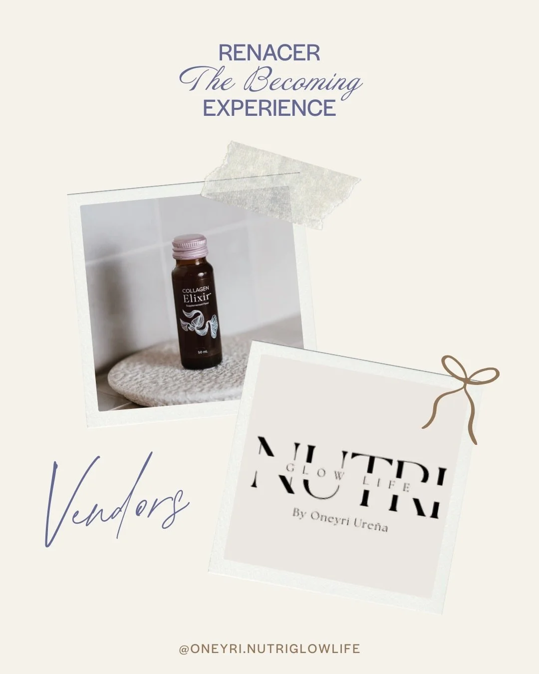 We&rsquo;re soooo excited to highlight some of the incredible vendors &amp; surprises joining us at LOTG Renacer ✨🫶🏼

Huge shoutout to these amazing mujeres bringing all the magic, coraz&oacute;n y good vibes:

🌿 @oneyri.nutriglowlife
🍵 @terratea