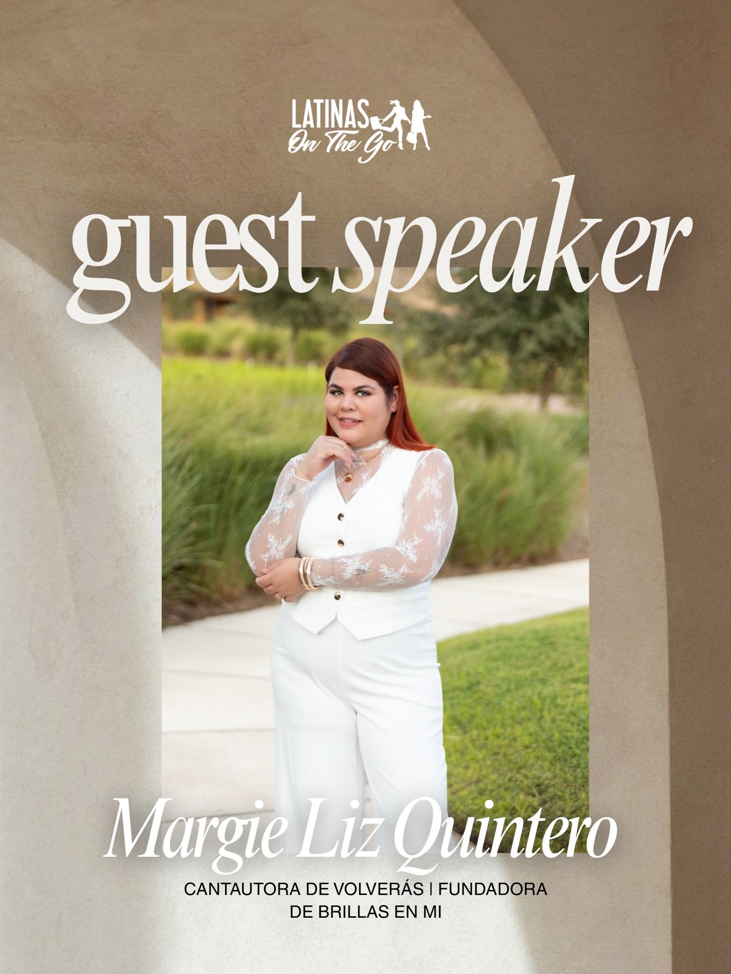 &iexcl;Estamos super emocionadas de anunciar a nuestra pr&oacute;xima guest speaker para Viva La Mujer 2026! ✨🎉

Conoce a Margie Liz Quintero, una adoradora apasionada por Jesucristo que comparte el evangelio a trav&eacute;s de la m&uacute;sica y co