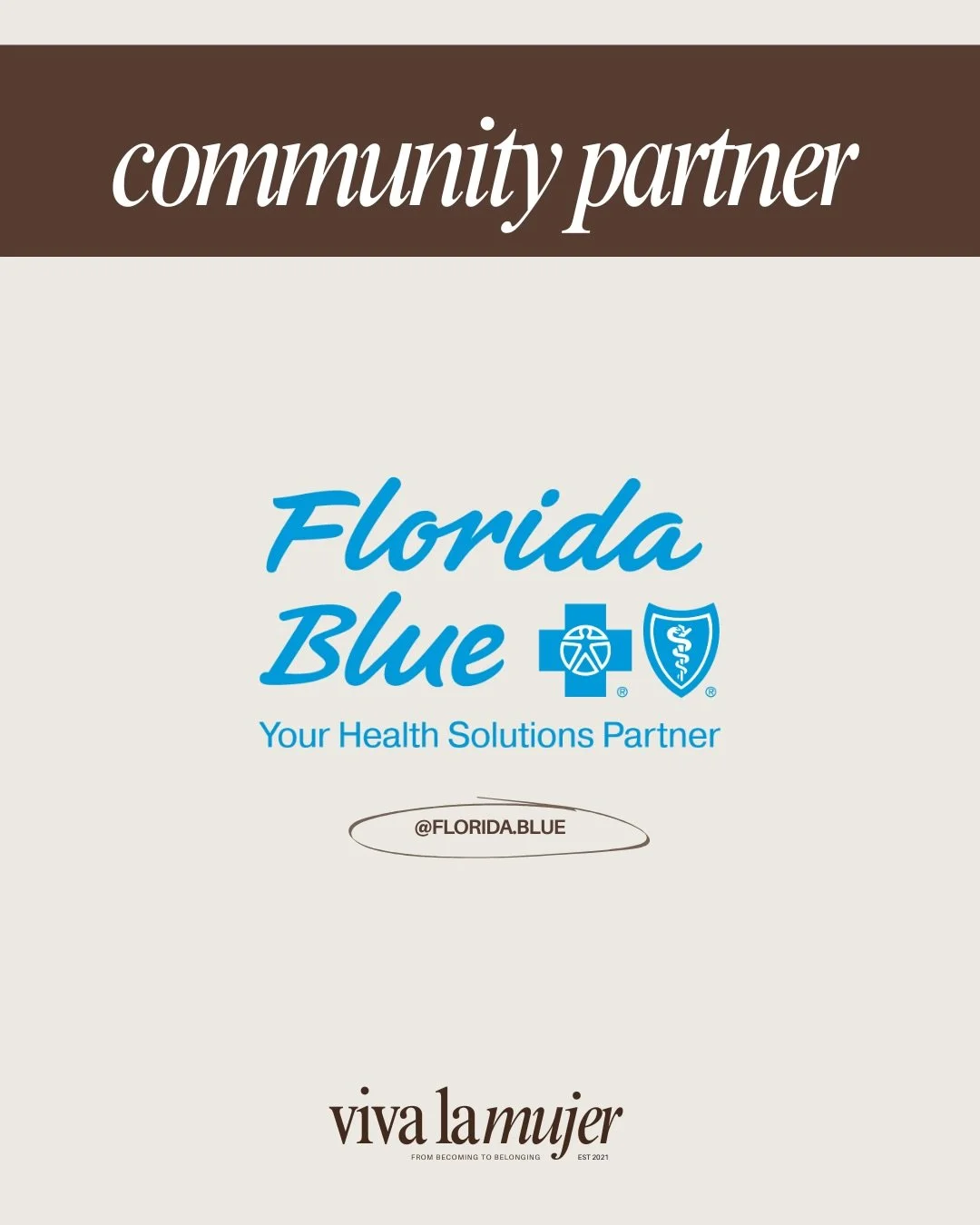 It truly takes a village&hellip; and we are so honored to be surrounded by incredible partners bringing Viva La Mujer to life 🤍✨

A heartfelt thank you to our amazing 2026 community partner, @florida.blue, for believing in this vision and supporting