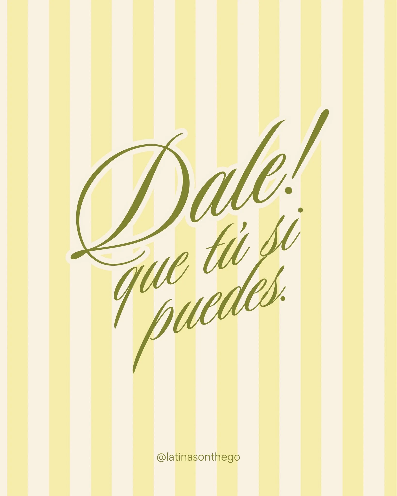 &ldquo;Dale, que t&uacute; s&iacute; puedes&rdquo; 🤍✨

A veces lo &uacute;nico que necesitamos es ese recordatorio&hellip; que somos capaces, fuertes y hechas para m&aacute;s. Sigue adelante, even when it feels hard. Lo est&aacute;s haciendo mejor d