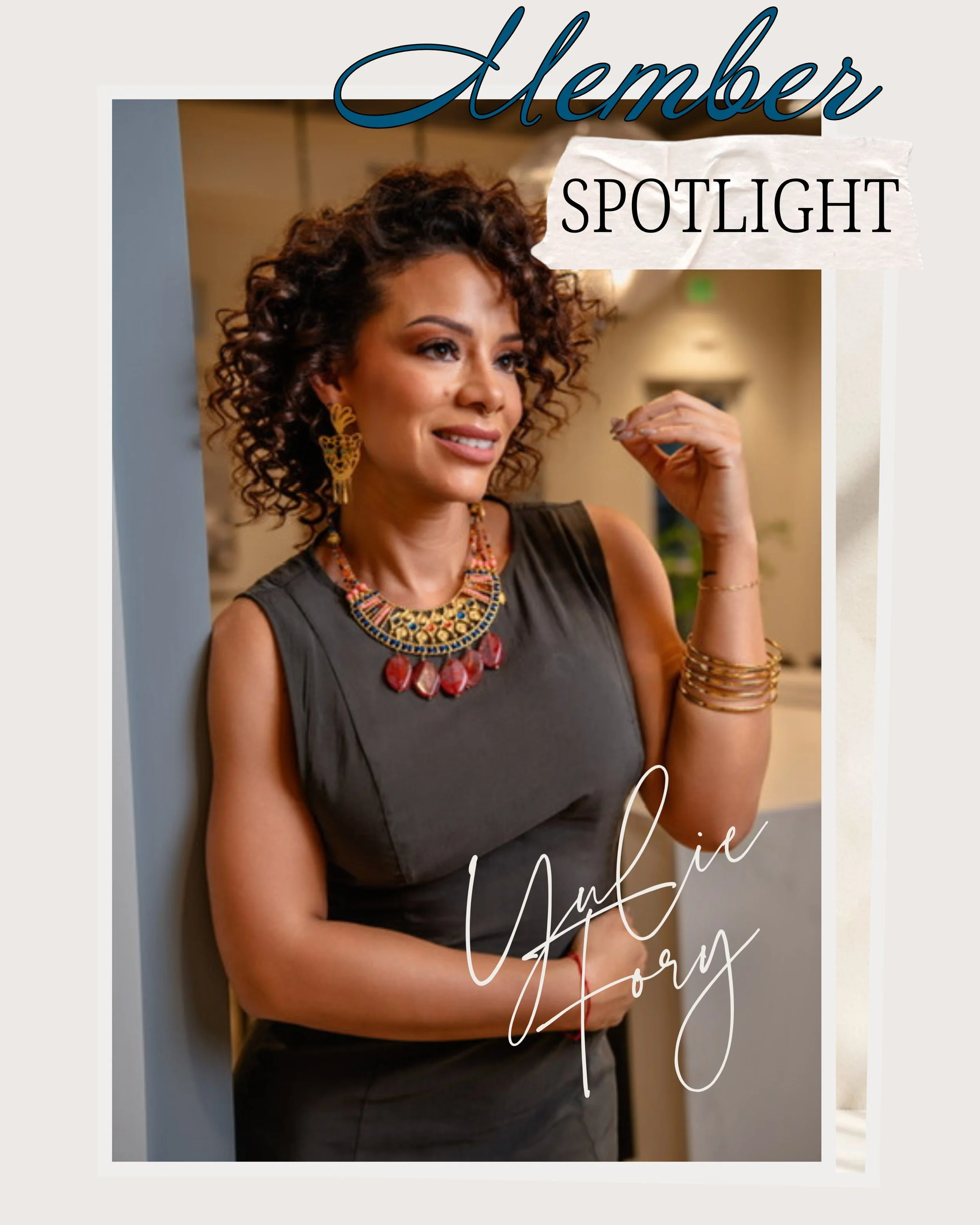 ✨ June Member Spotlight ✨ The beautiful @yulie_fory 

&ldquo;Born in Cali, Colombia, and raised in New York City, Yulie Fory is an entrepreneur, professional interpreter, wellness advocate, fitness competitor, wife, and mother. While her career has f