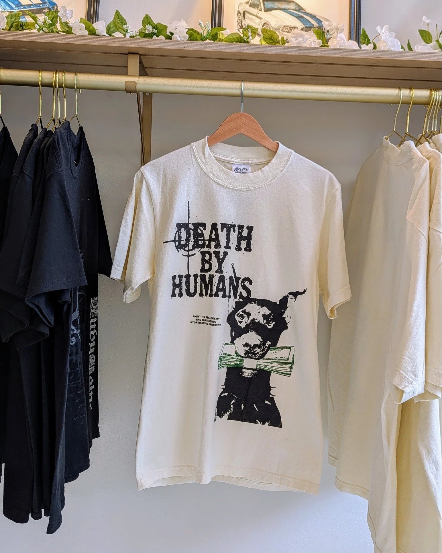 How cool are @rubylaineapparel new t-shirt and hoodie? 
Find them in-store today! 

#rubylaineapparel #ballardseattle #FashionDesigner #endbackyardbreeding #stopdogfighting #SupportSmallBusiness