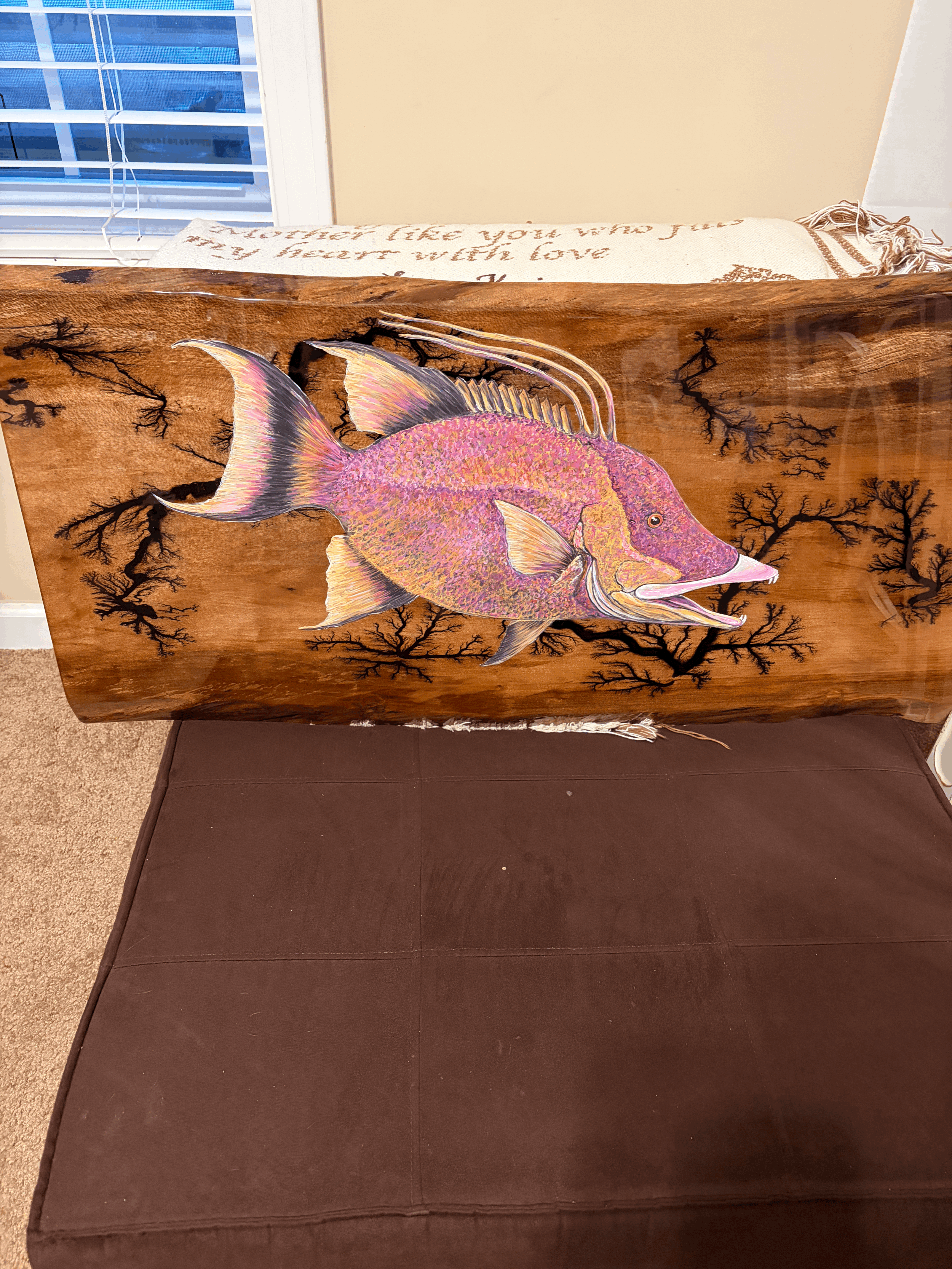 Hand Painted Hog Fish