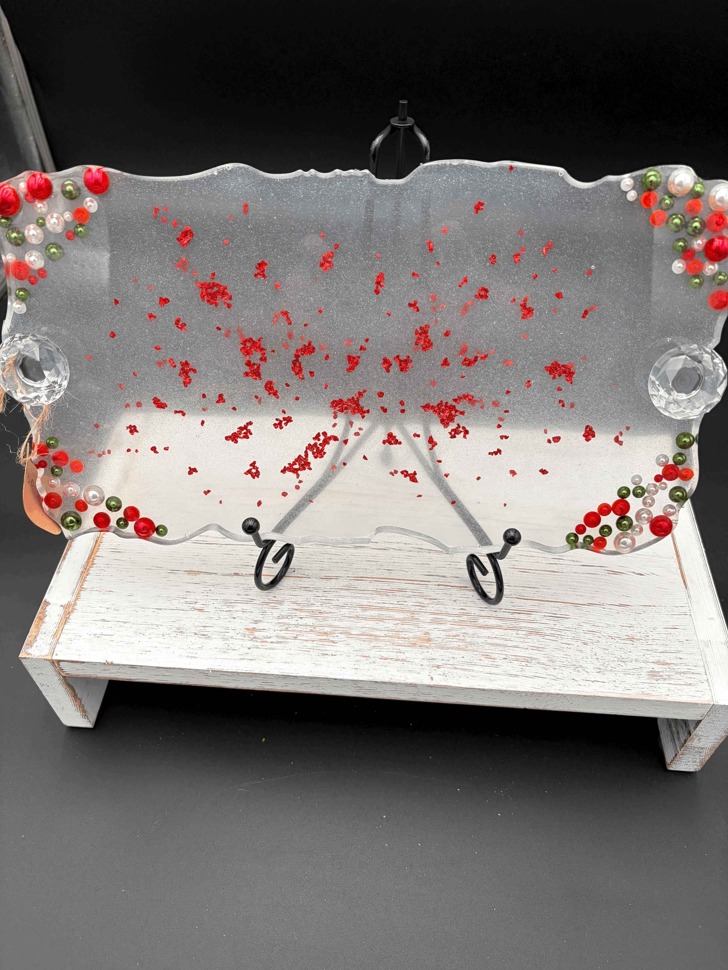 Christmas serving tray
