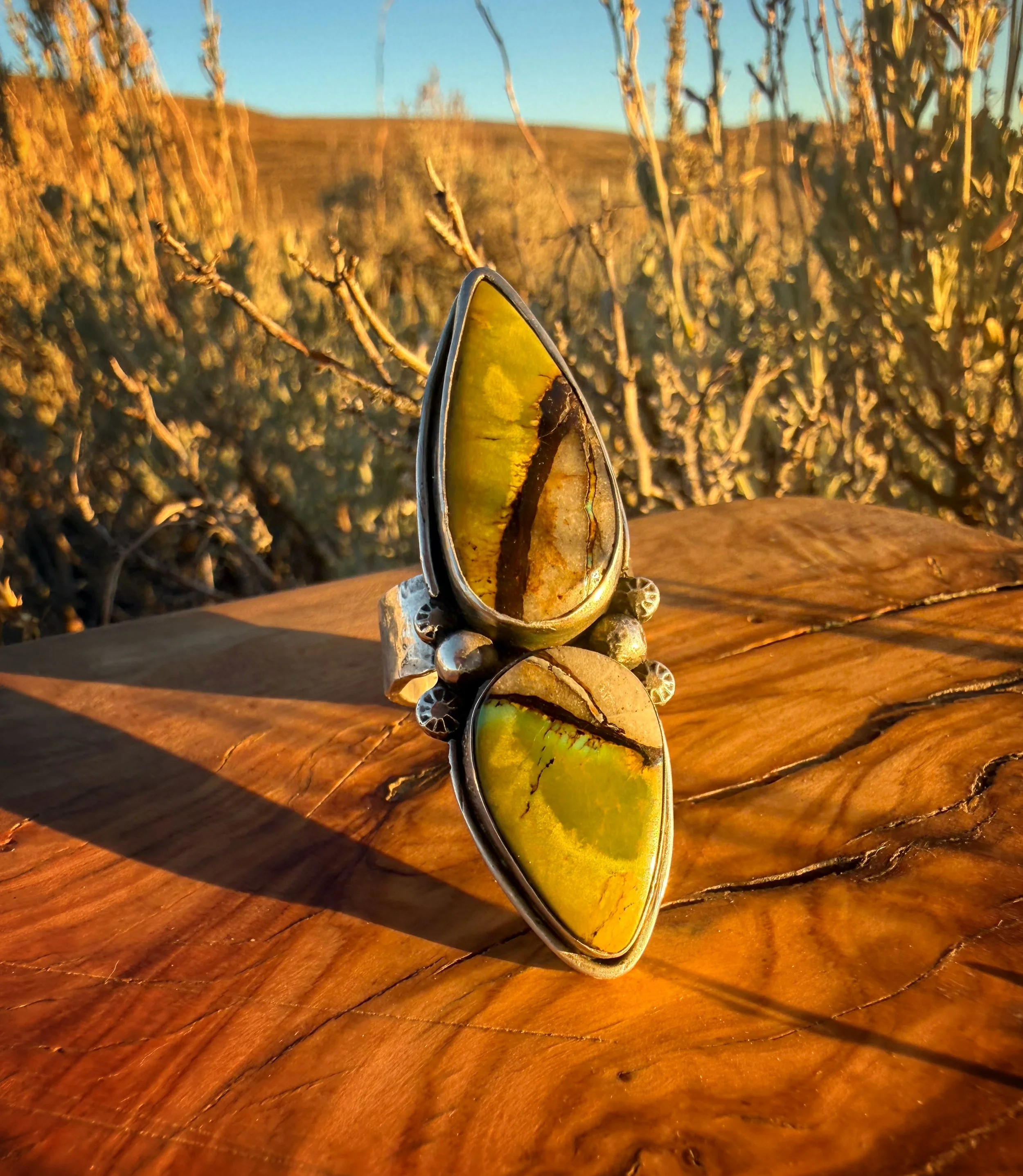 Wild Sage Hubei Statement Ring