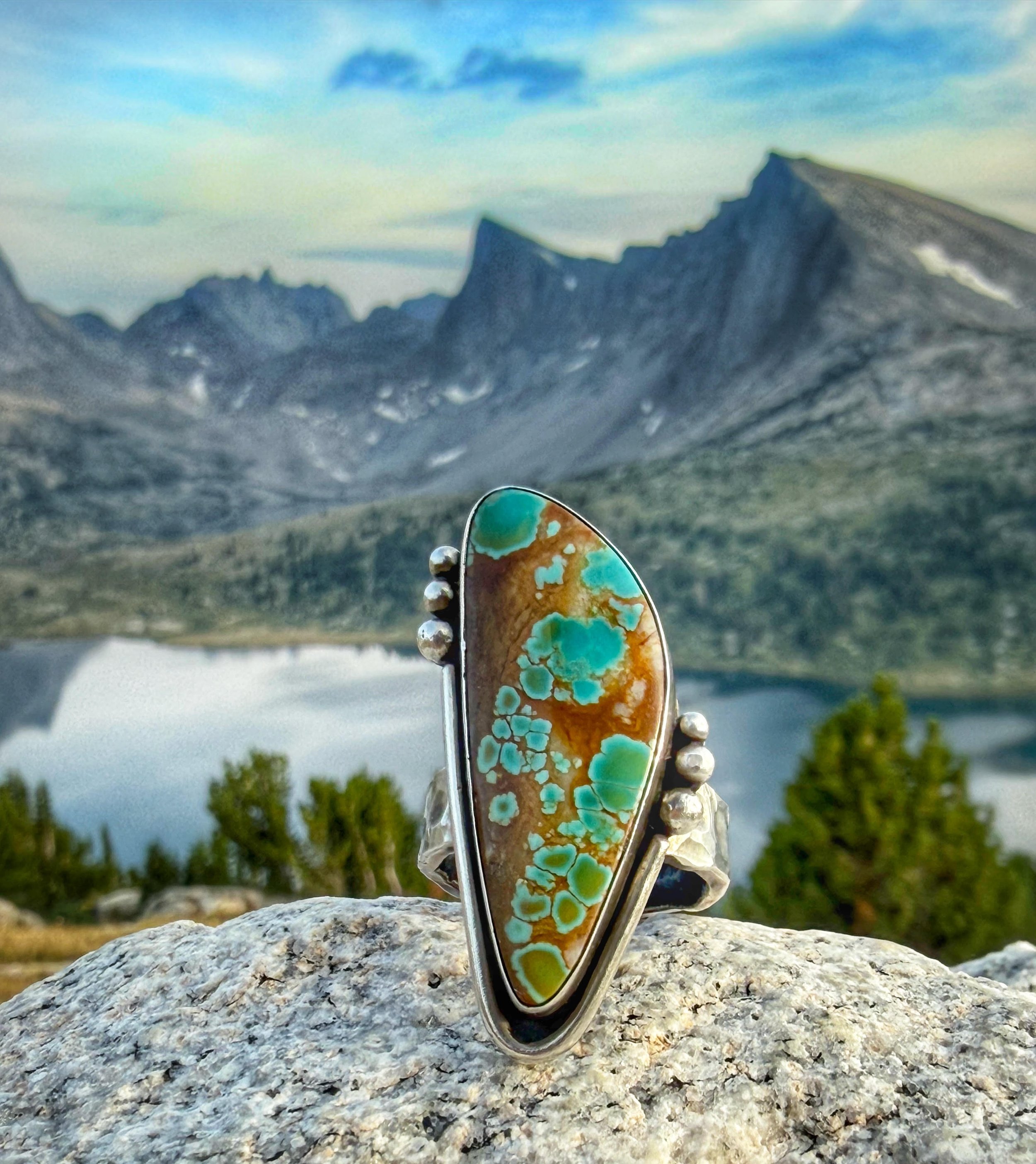 Supernova Turquoise Ring