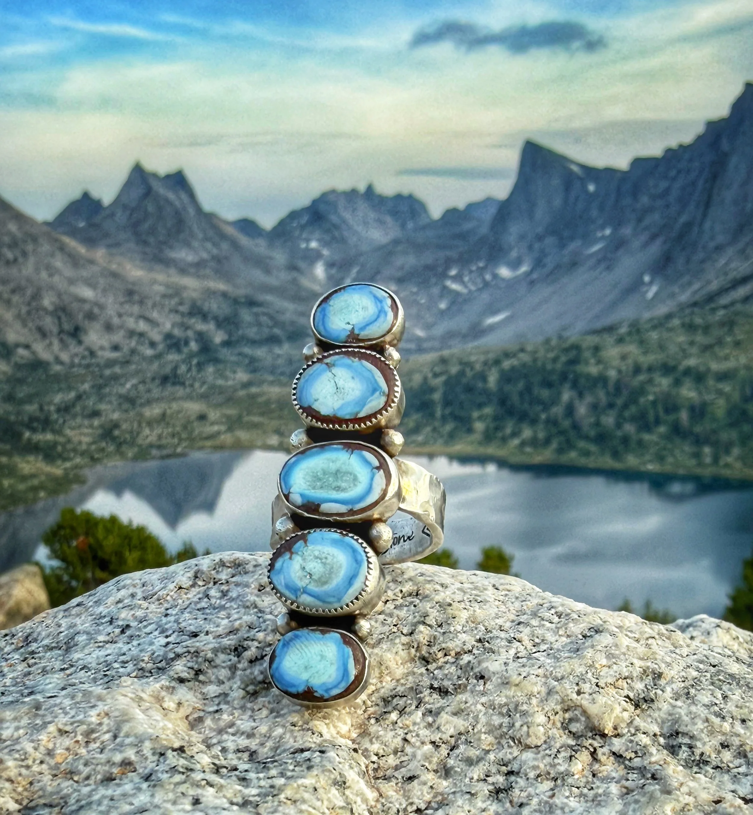 Golden Hills 5-Stone Statement Ring