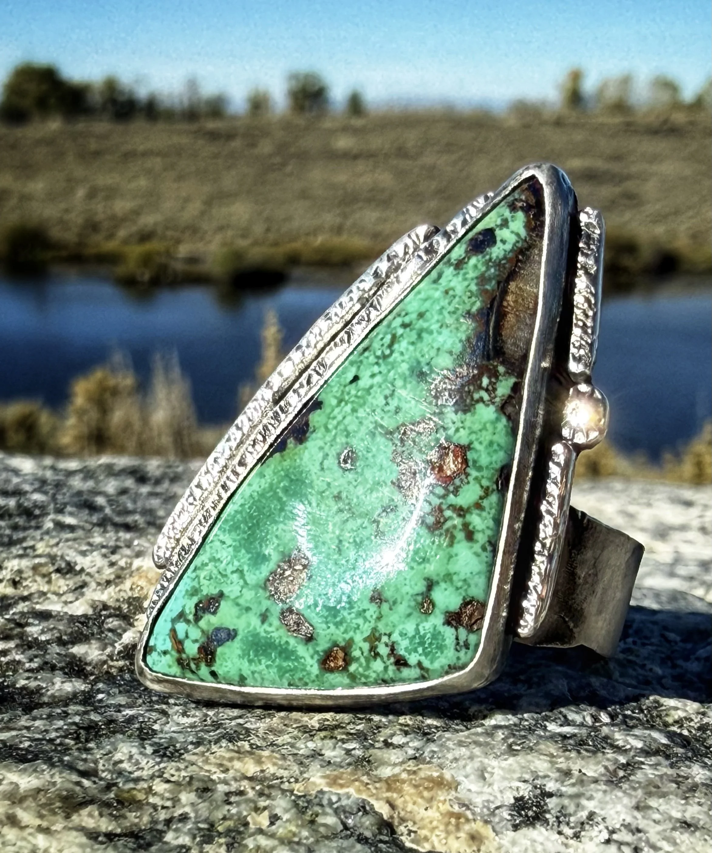Blue Ridge Hubei Statement Ring