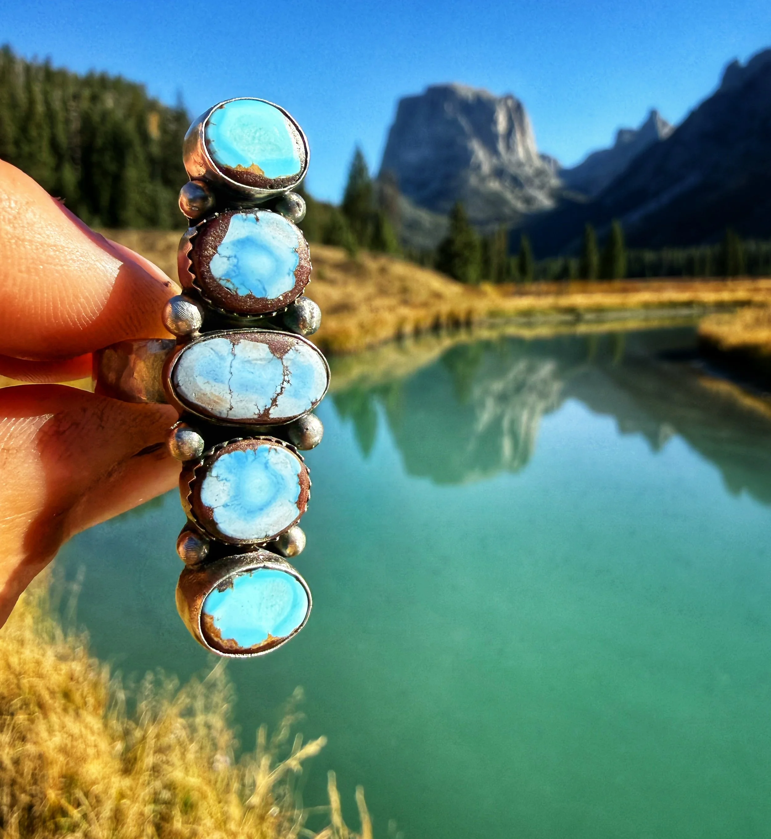 Golden Hills 5-Stone Statement Ring
