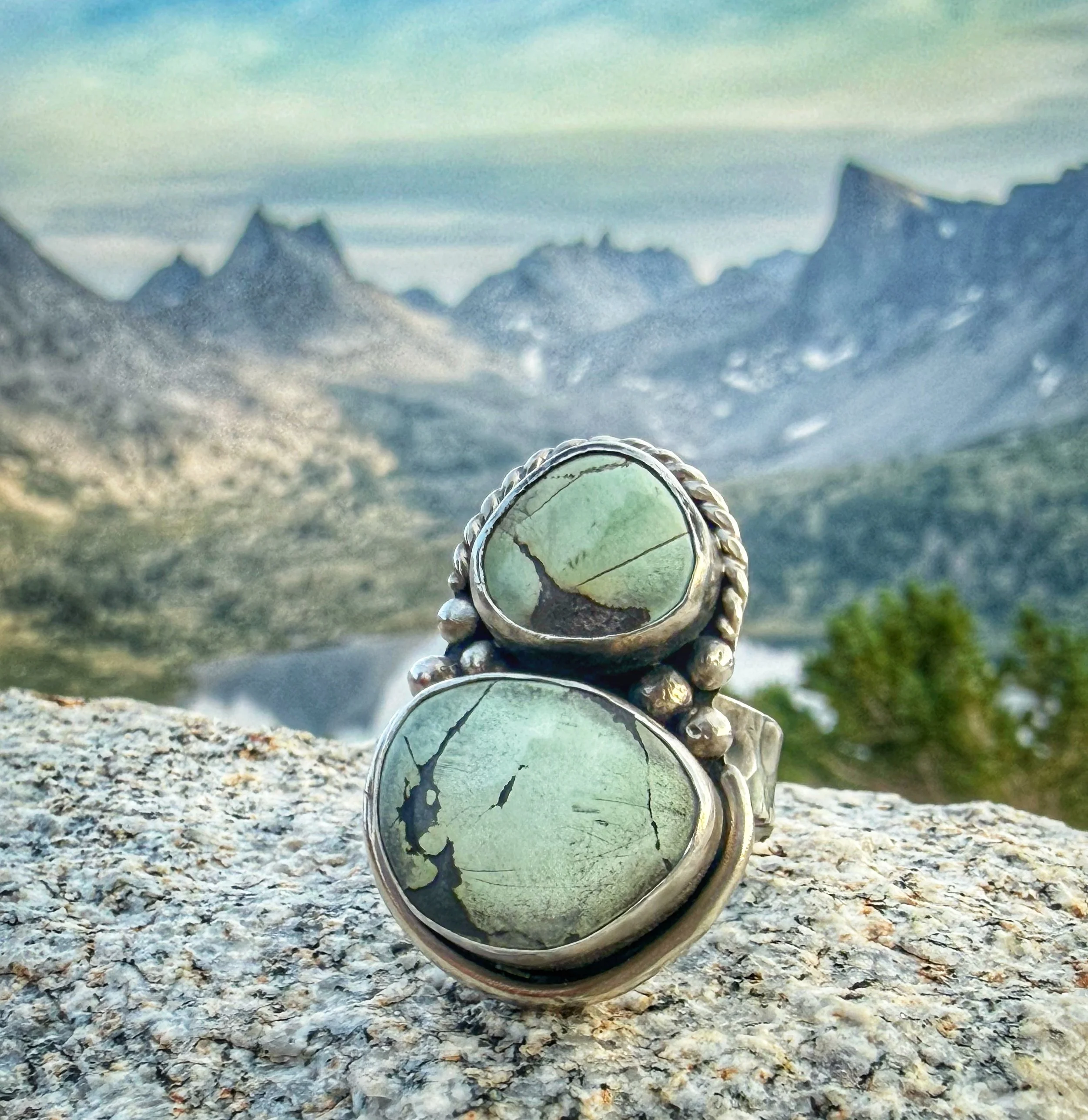 Sage & Sky Hubei Ring