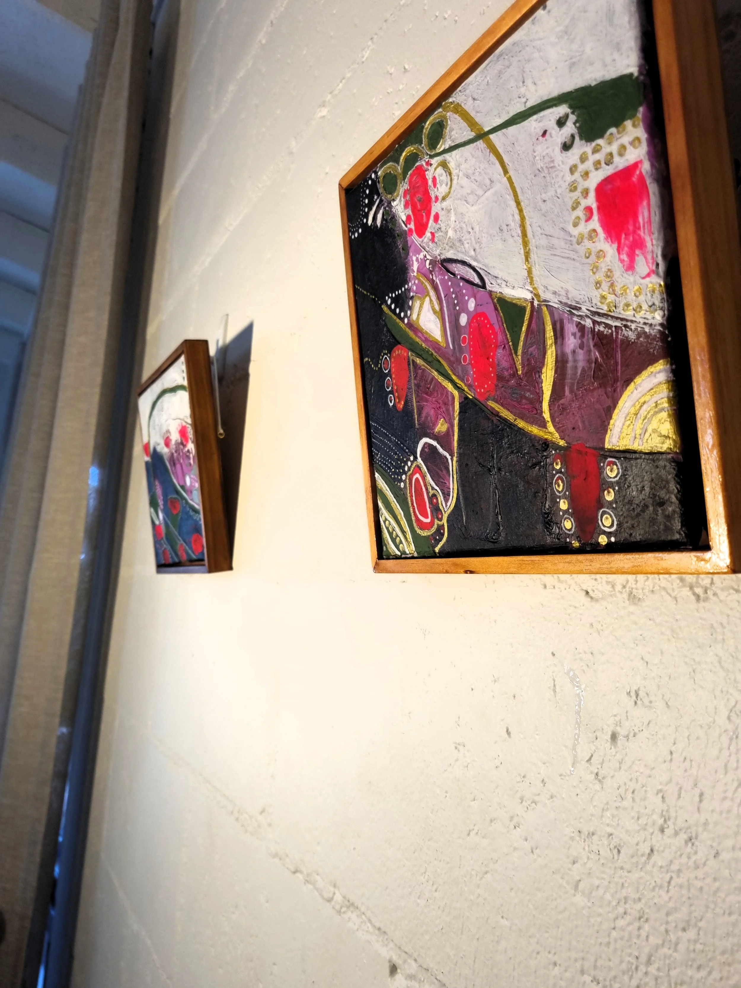 Cellular Drift (Diptych)