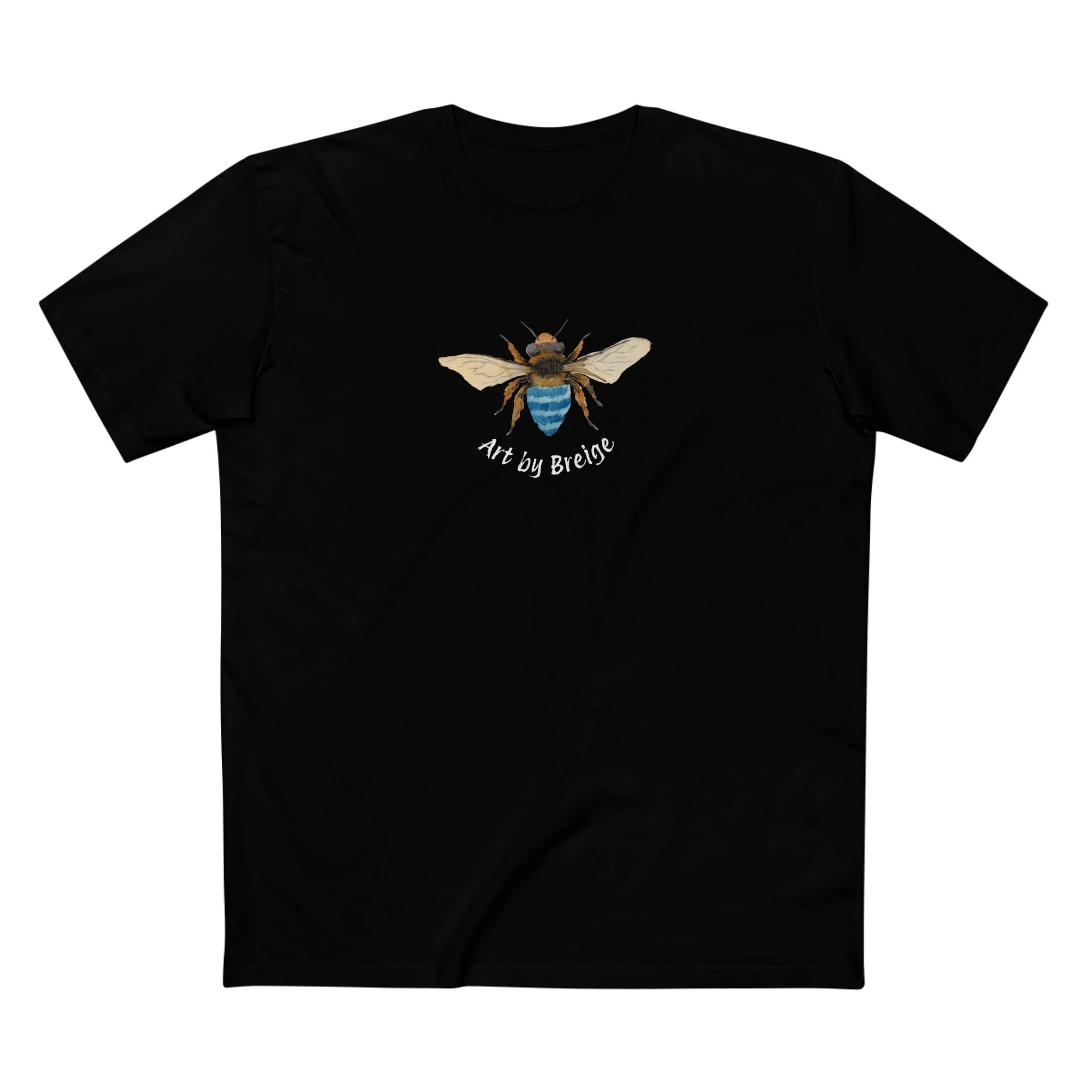 Blue Banded Bee Unisex Graphic Tee - 
