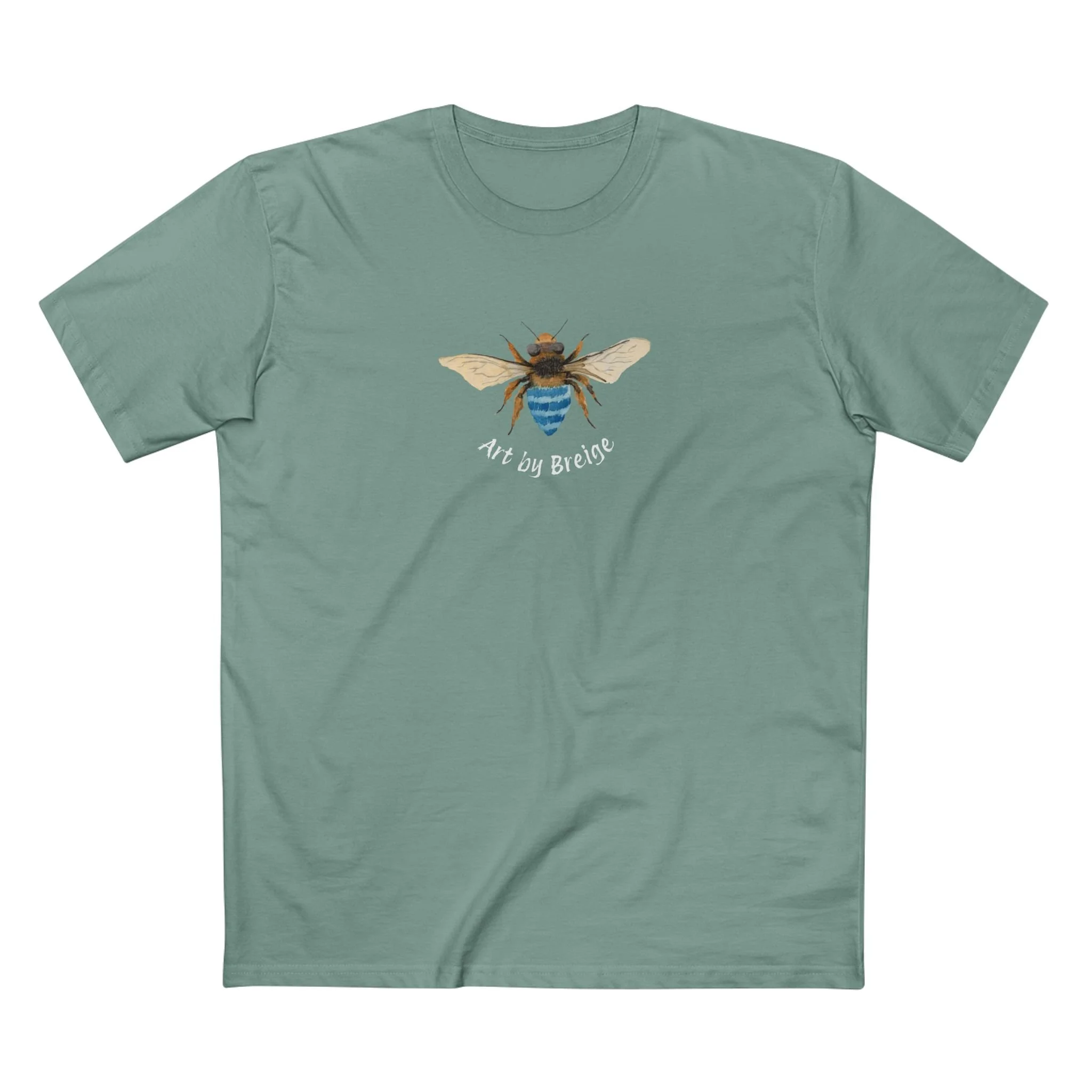 Blue Banded Bee Unisex Graphic Tee - 