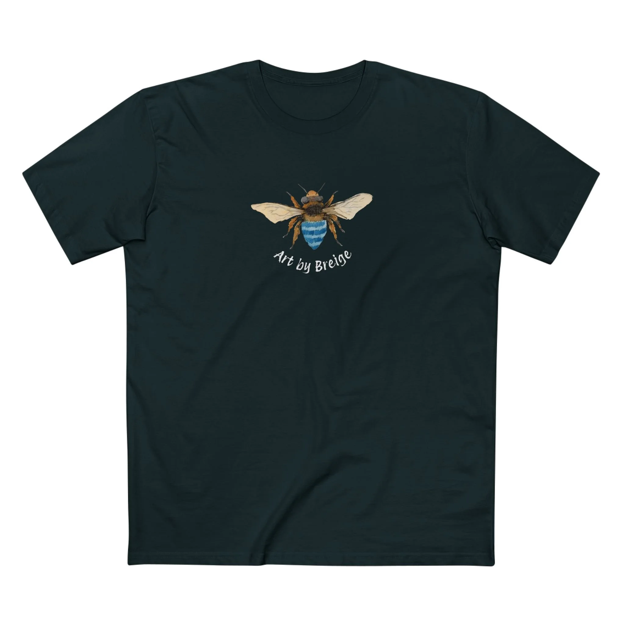 Blue Banded Bee Unisex Graphic Tee - 