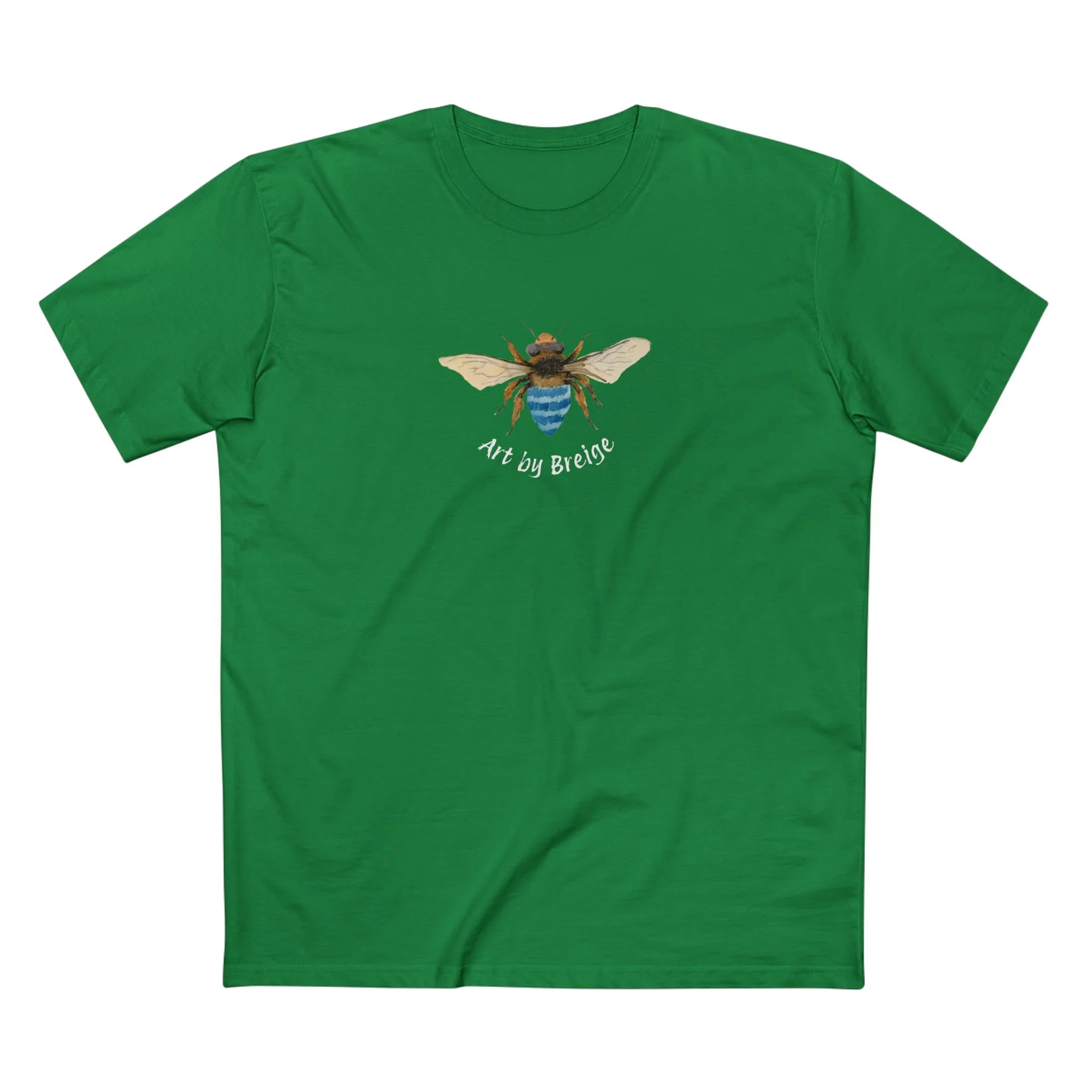 Blue Banded Bee Unisex Graphic Tee - 