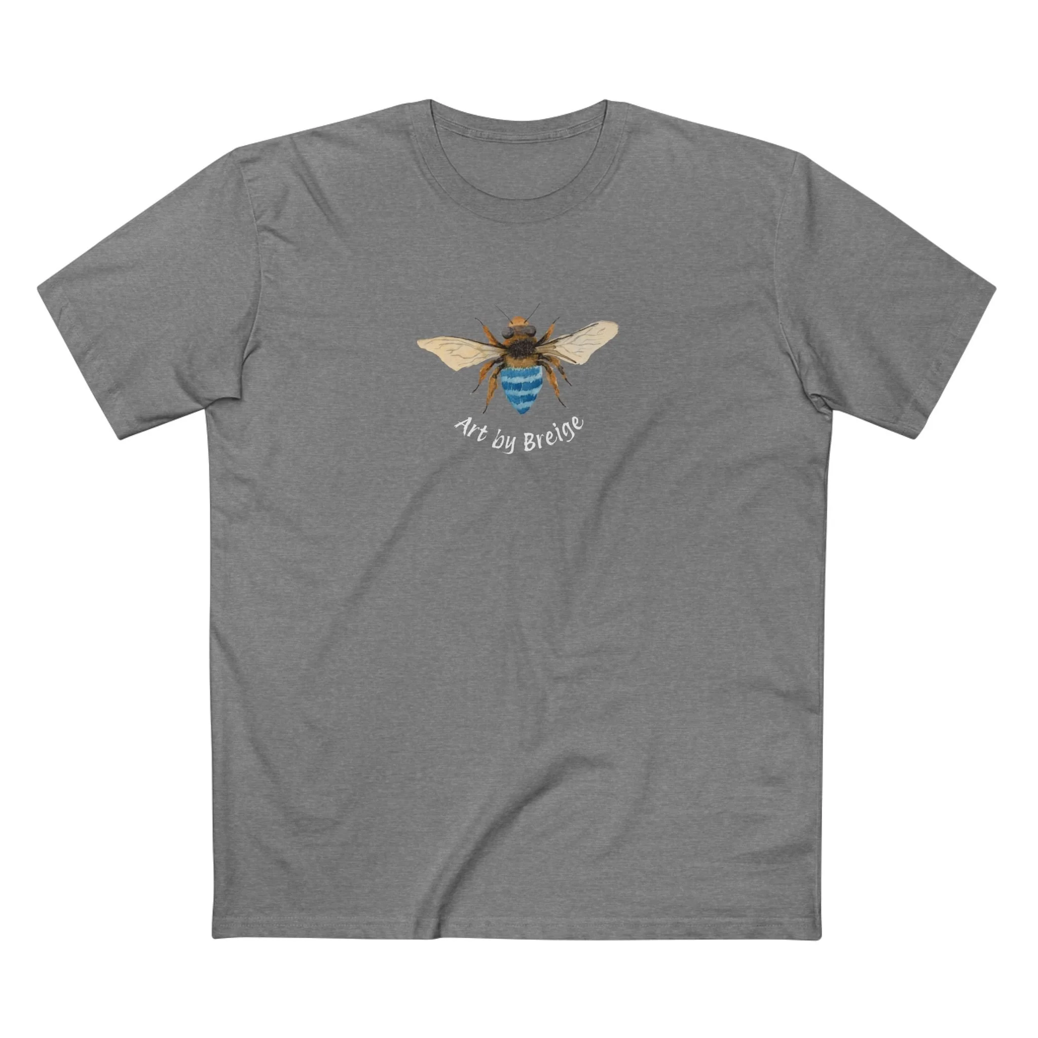 Blue Banded Bee Unisex Graphic Tee - 
