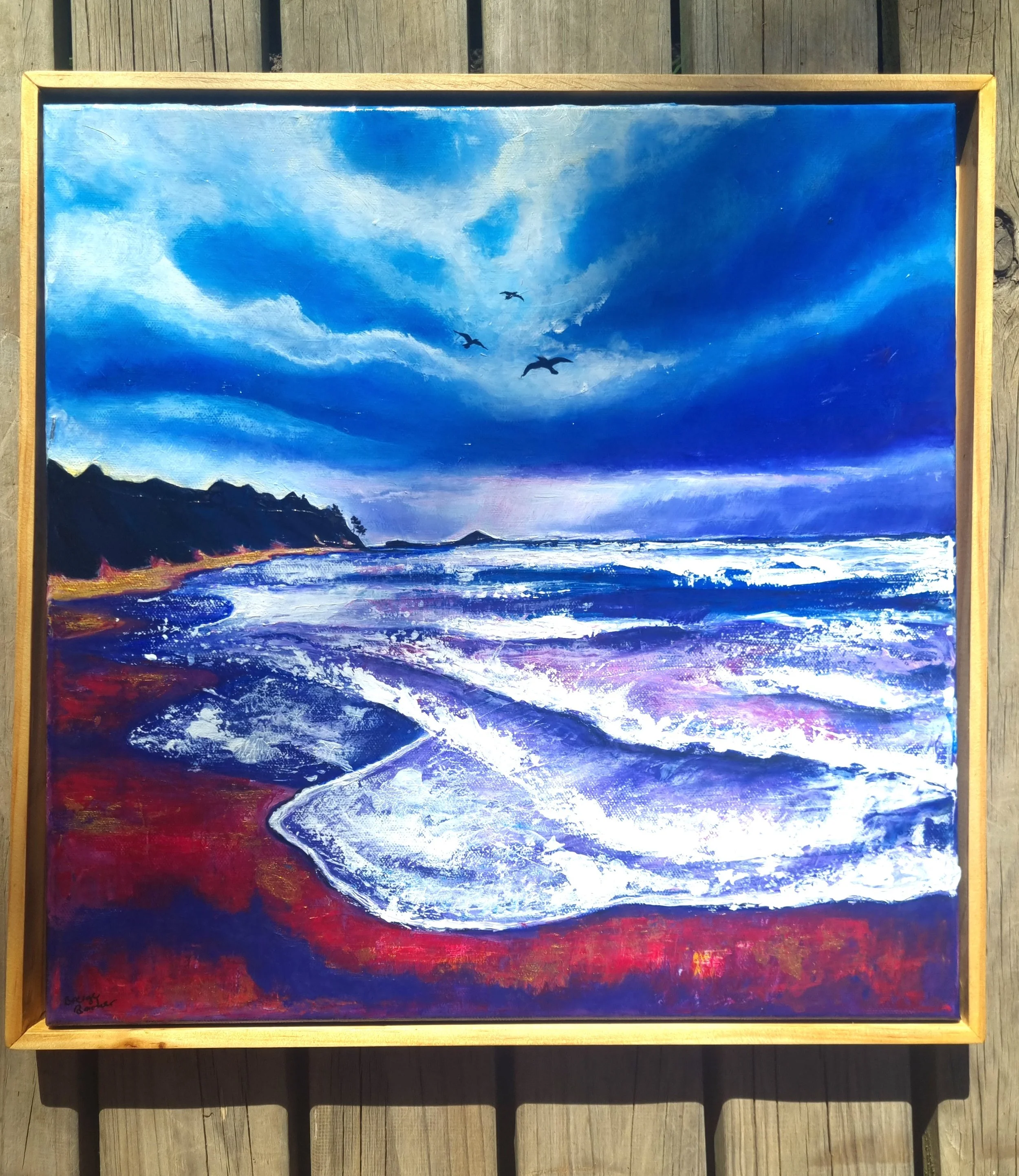 Drifting over Sandy Beach, 2026