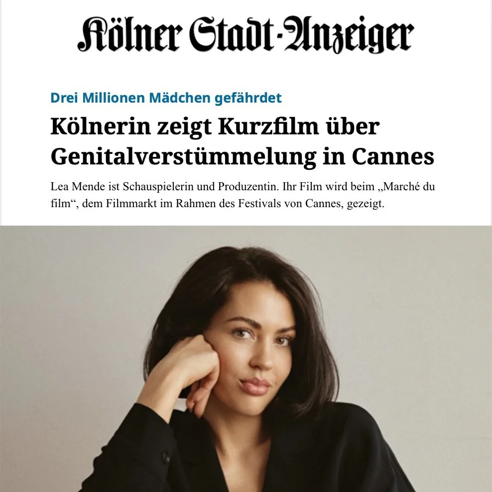 Kölner Stadt-Anzeiger Features Our Daughters’ Scars Ahead of Cannes