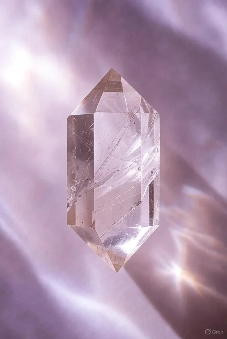 Double Terminated Quartz Crystal