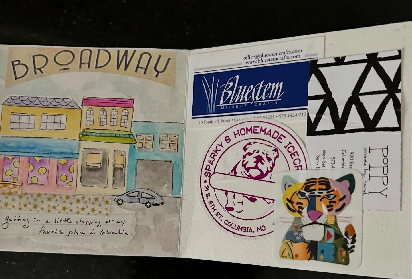 Wondering what you need to get started with a travel journal? I&rsquo;ll walk you through essential supplies in my upcoming class at Forstall.  #traveljournal #urbansketchinglovers #mountainbrookartassociation @forstallart