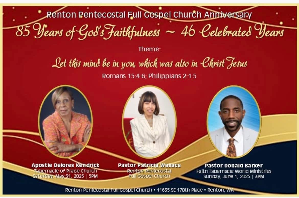 Renton Pentecostal Full Gospel Church Anniversary