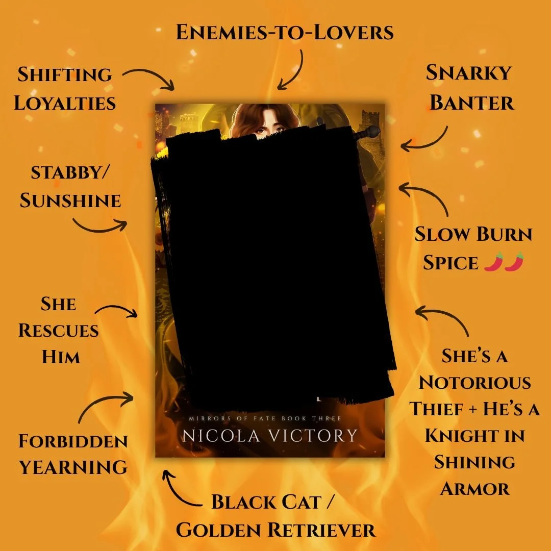 A little sneak peek of Book 3 😉🔥

Even the most honorable knights can be wicked. 

Mariana is a notorious thief. After stealing a valuable artifact from the Lord of Fenrir, she now serves a life sentence in the Order of the Valiant, a band of knigh