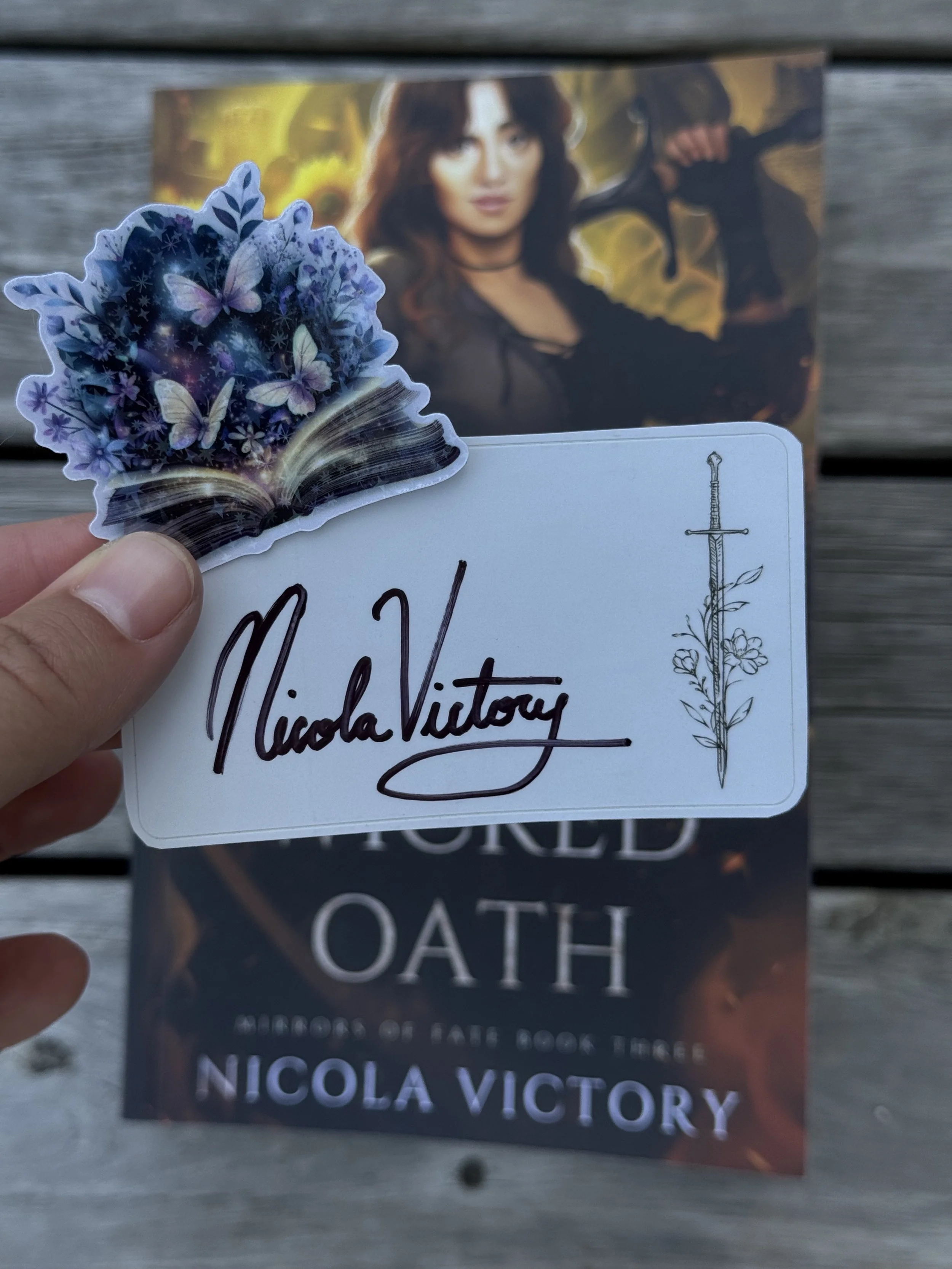 Bookplate with Mystery Sticker